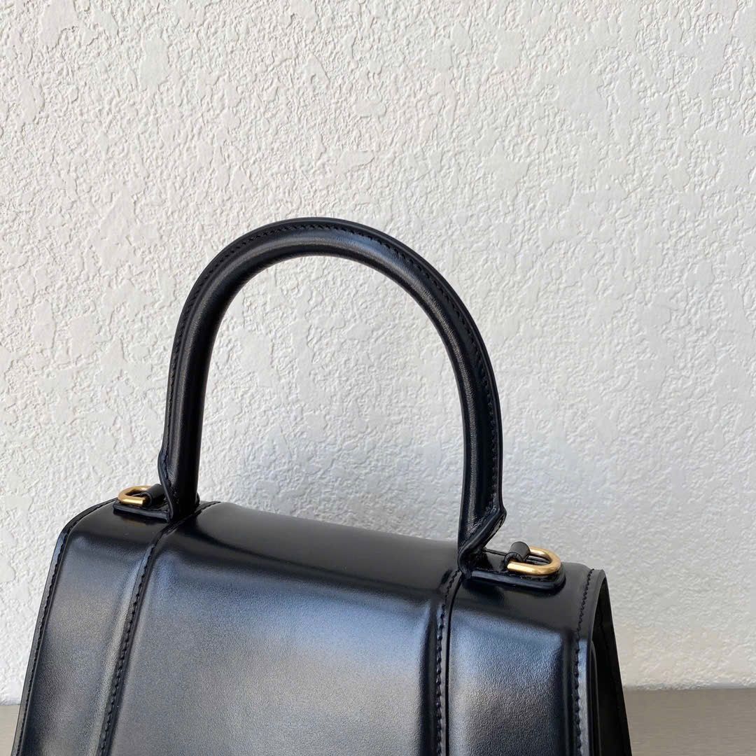 TÚI BALENCIAGA BLCG HOURGLASS SMALL BOX (BLACK)
