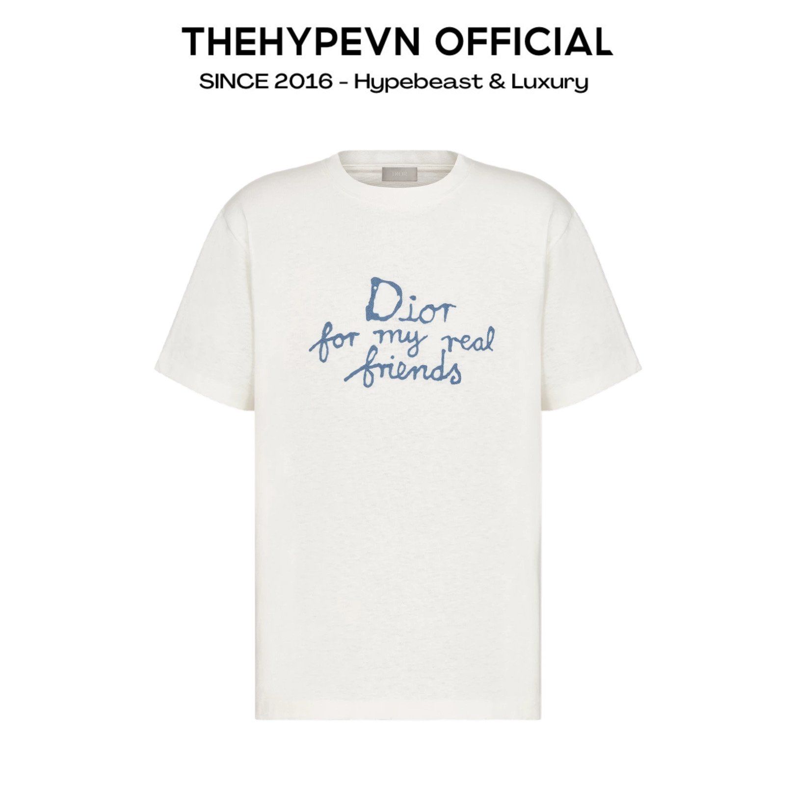 ÁO THUN DIOR FRIEND HYLTON NEL (WHITE)