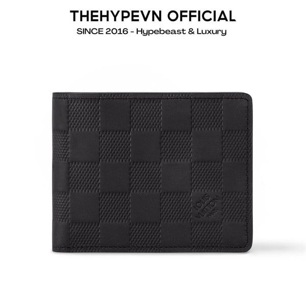VÍ NGẮN LOUIS VUITTON LV SLENDER DAMIER (BLACK)