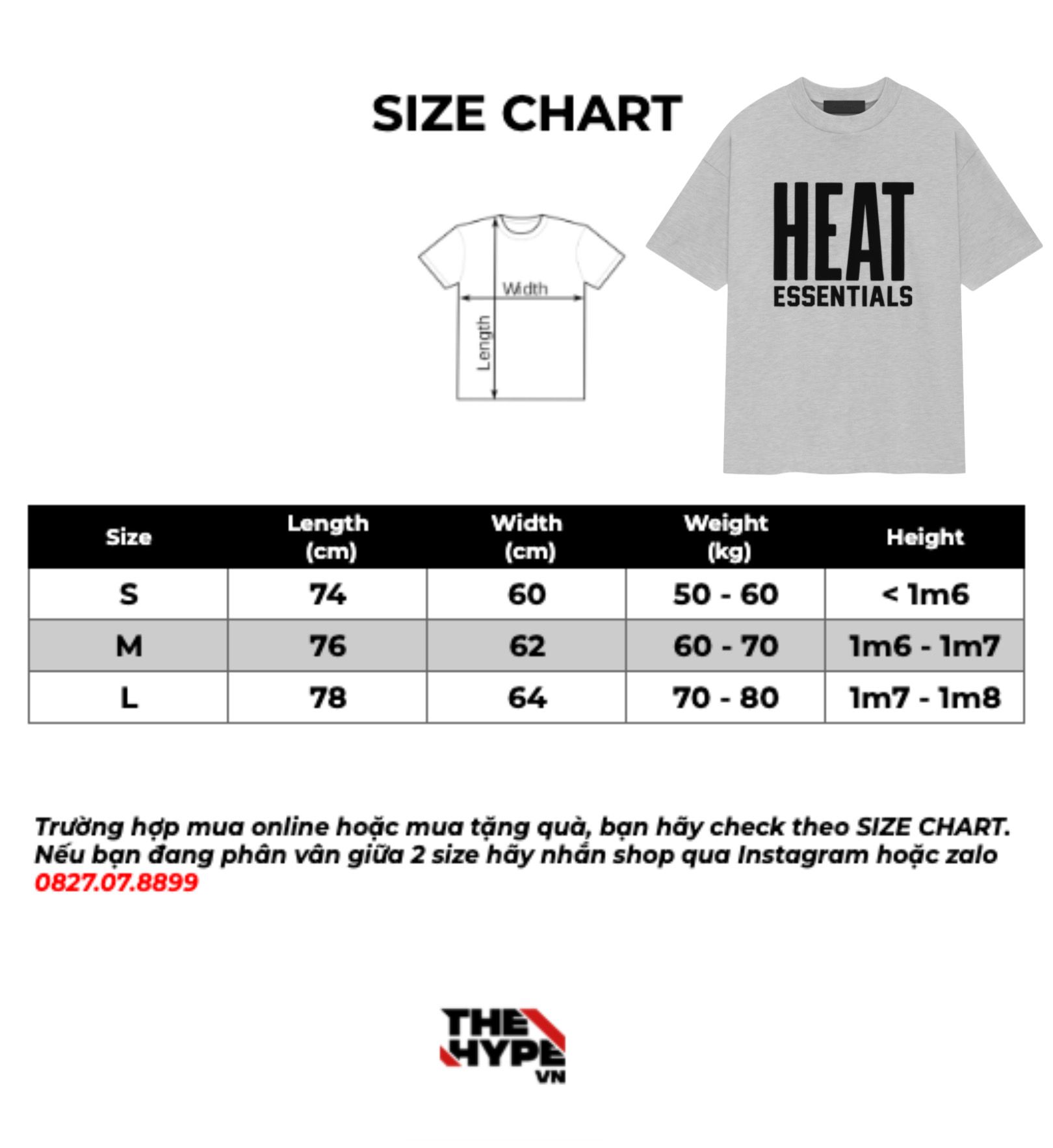 ÁO THUN FOG ESSENTIALS HEAT (GREY)