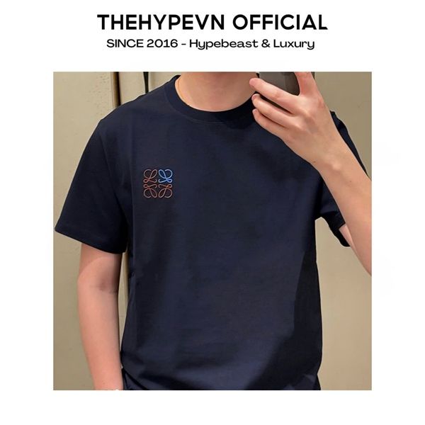 ÁO THUN LOEWE ANAGRAM LOGO (NAVY)