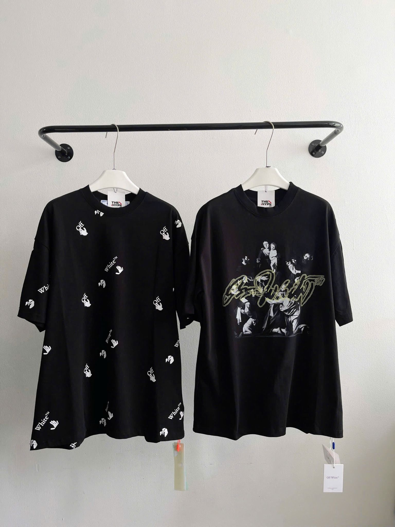 ÁO THUN OFF WHITE OW FULL OVER (BLACK)