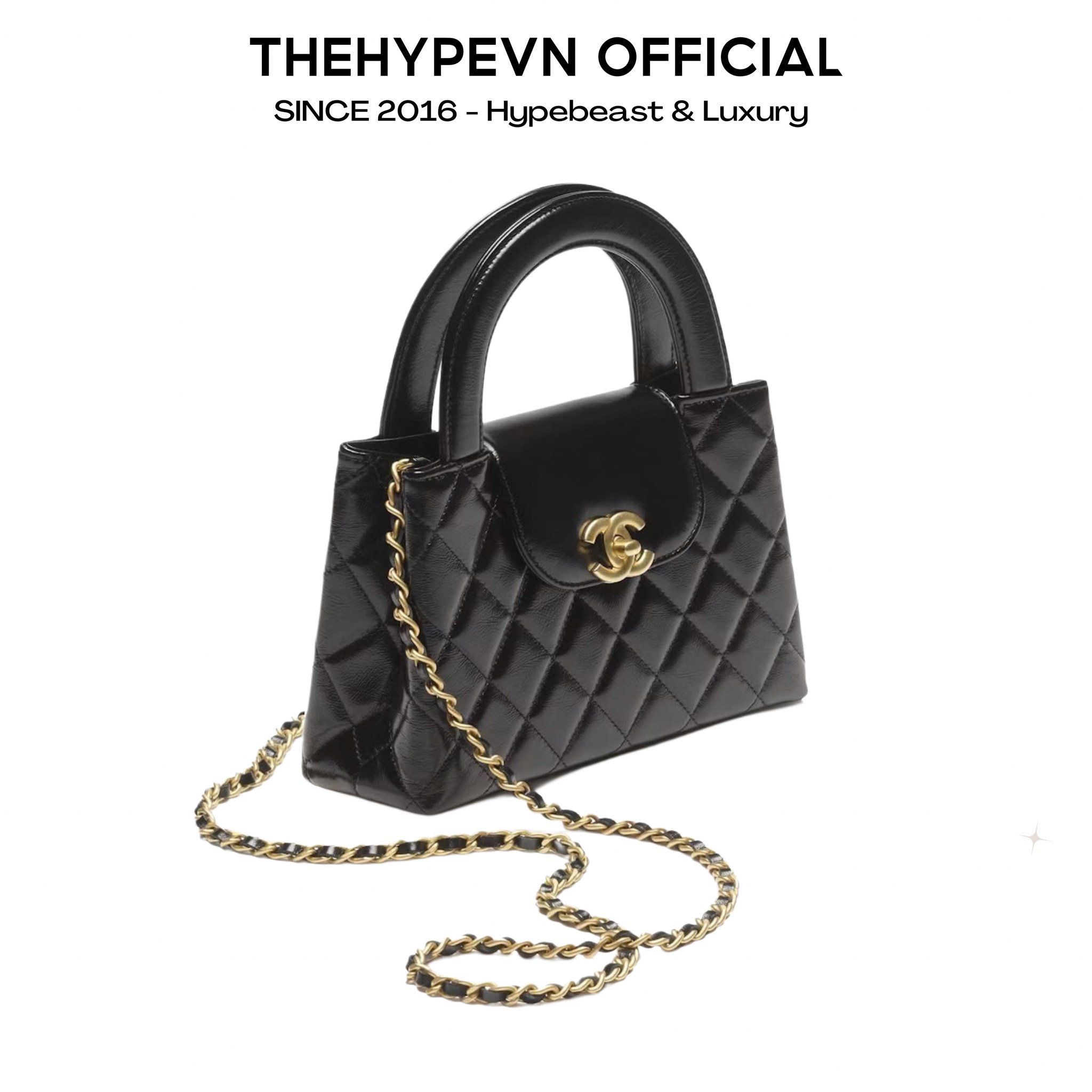 TÚI CHANEL KELLY SHINY BAG (BLACK)