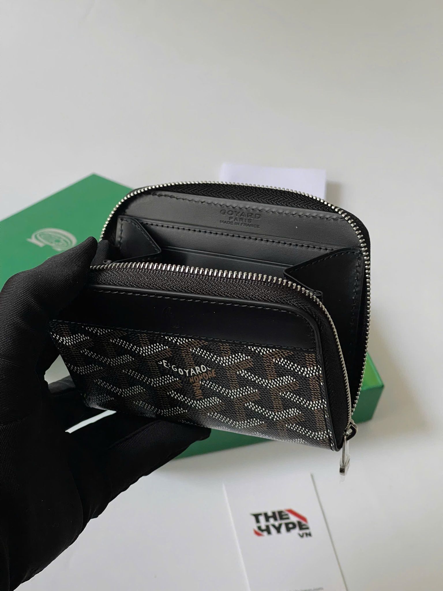 VÍ NGẮN GOYARD MATIGNON PM ZIP (BLACK)