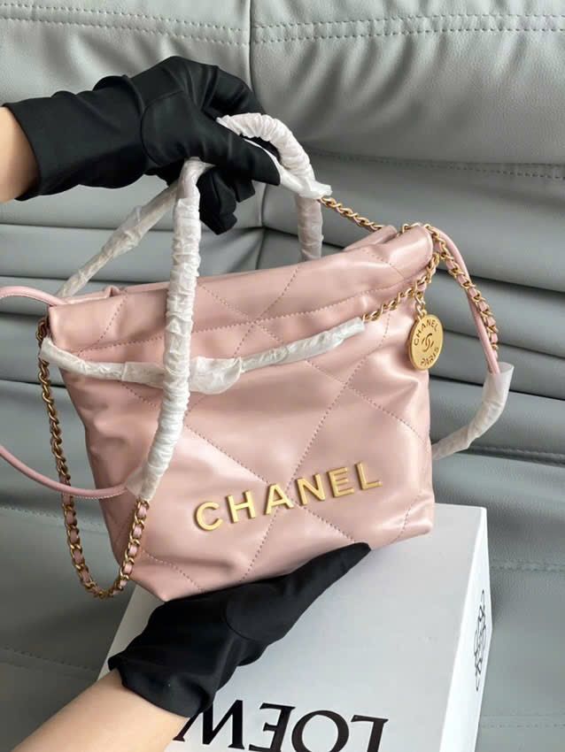 TÚI CHANEL 22 MINI HANDBAG (PINK)