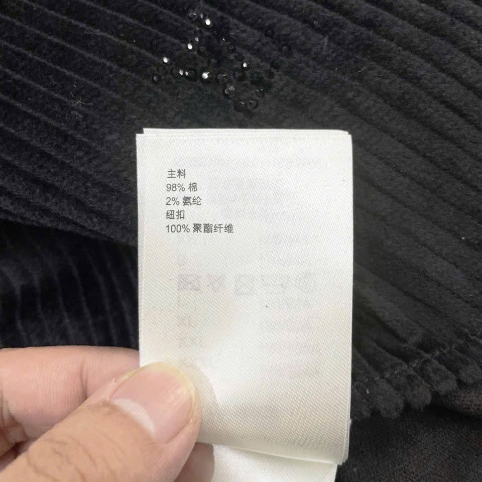 ÁO SƠ MI LOUIS VUITTON LV BLASON CORDUROY JACKET SHIRT (BLACK)