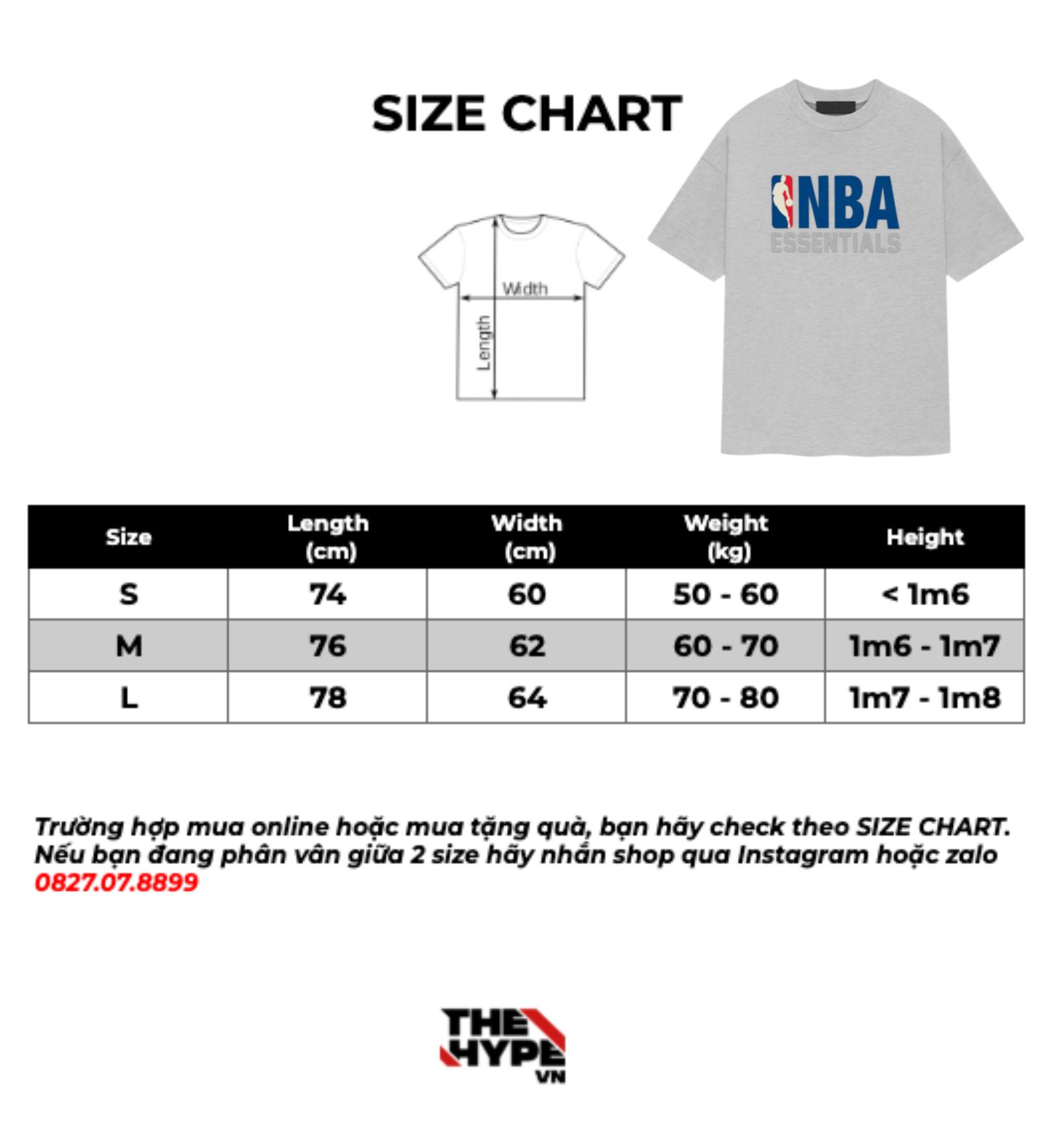 ÁO THUN FOG ESSENTIALS NBA (GREY)
