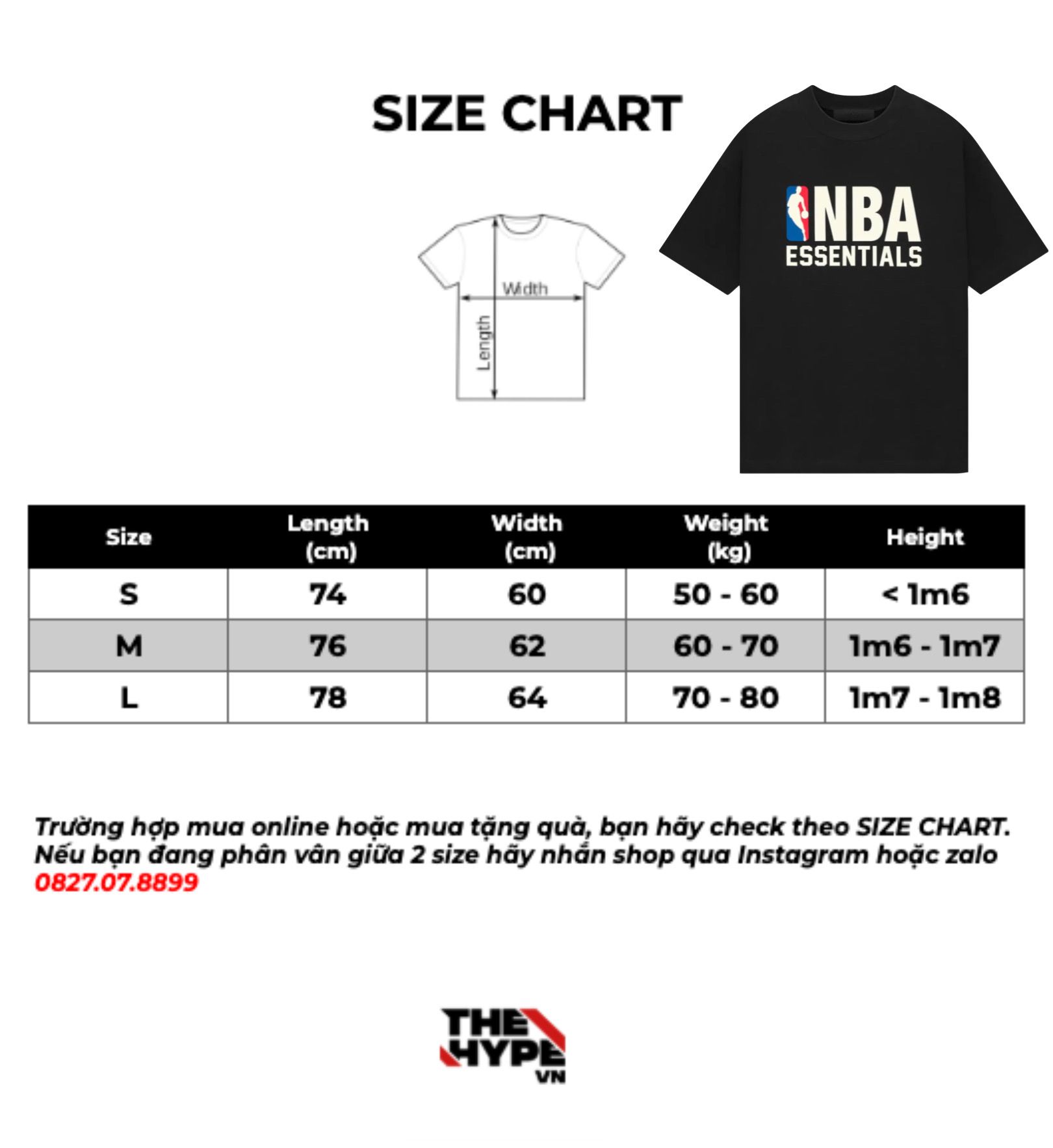 ÁO THUN FOG ESSENTIALS NBA (BLACK)