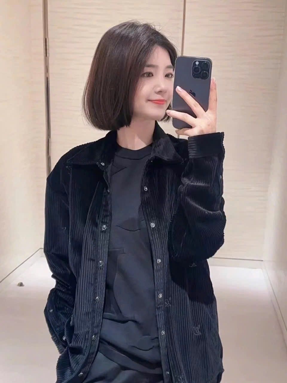 ÁO SƠ MI LOUIS VUITTON LV BLASON CORDUROY JACKET SHIRT (BLACK)