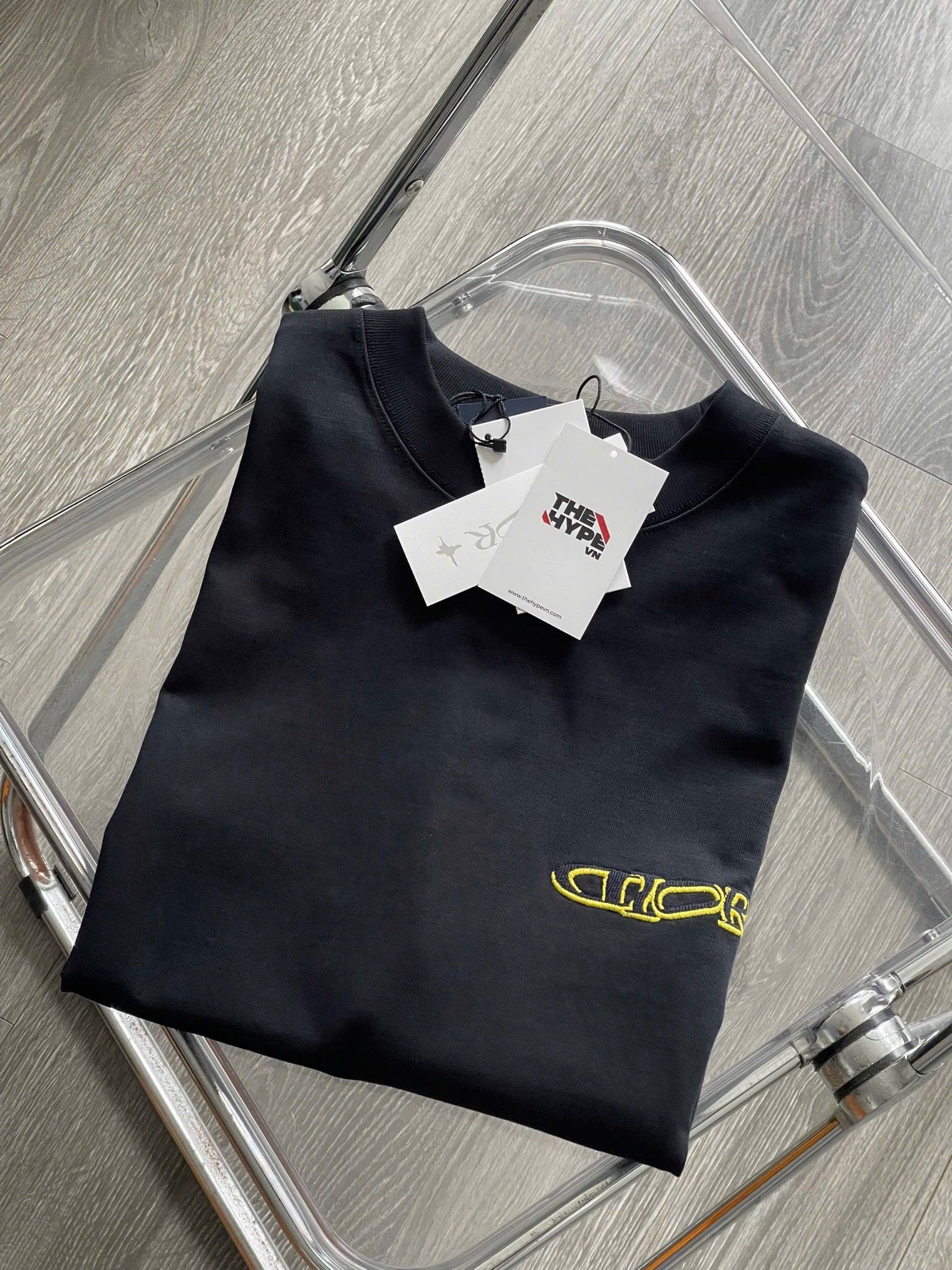 ÁO THUN DIOR LEWIS HAMILTON COTTON (DARK BLUE)