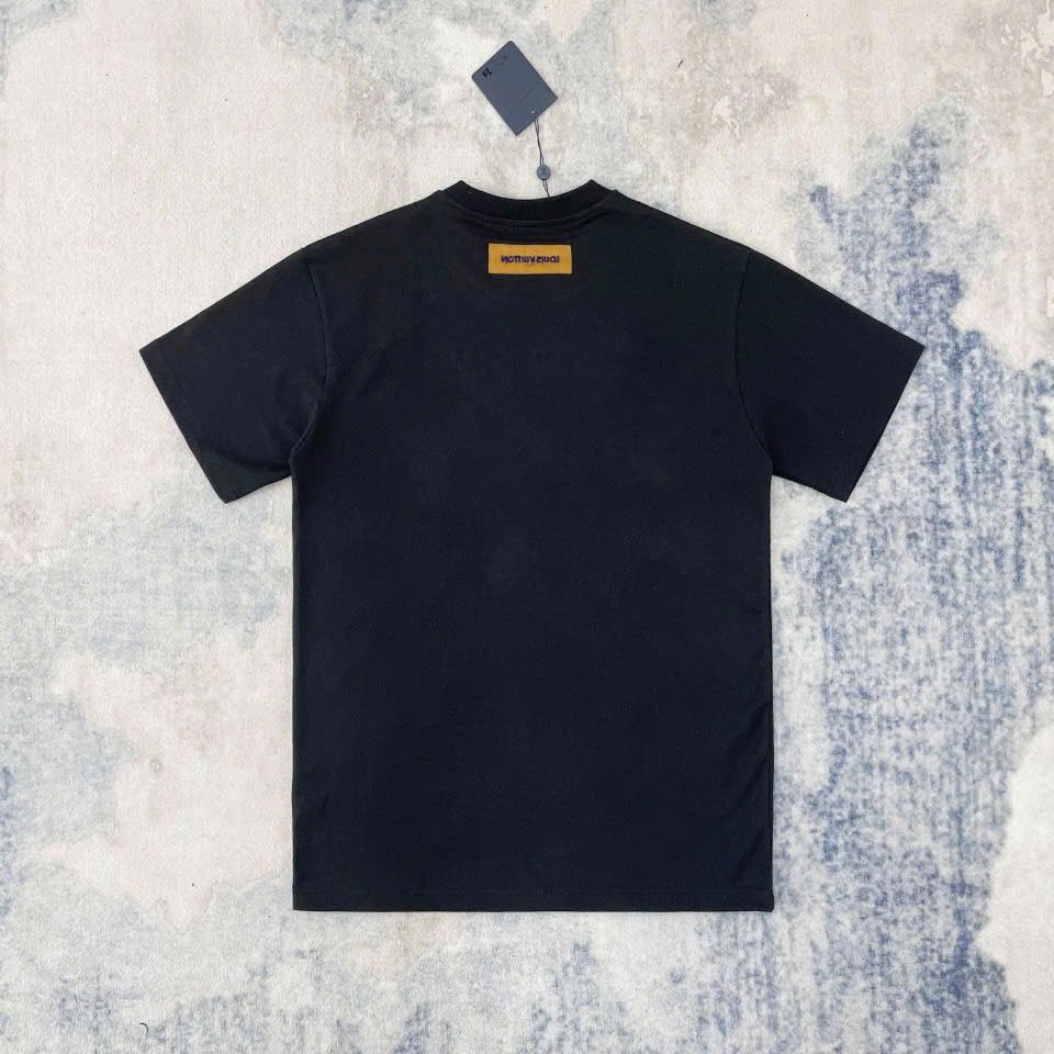 ÁO THUN LOUIS VUITTON LV MARQUE PEARL (BLACK)