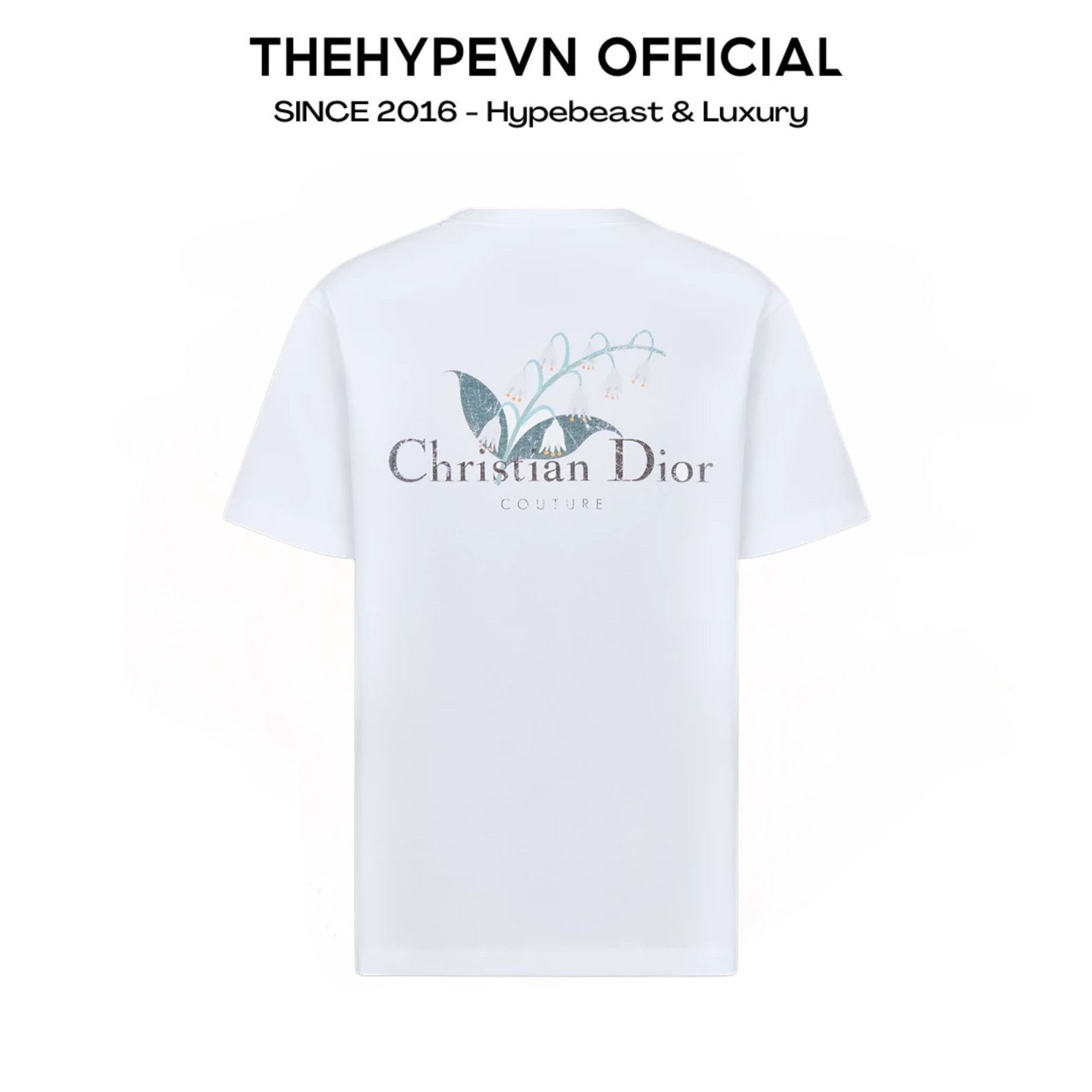 ÁO THUN DIOR LILY OF THE VALLEY (WHITE)