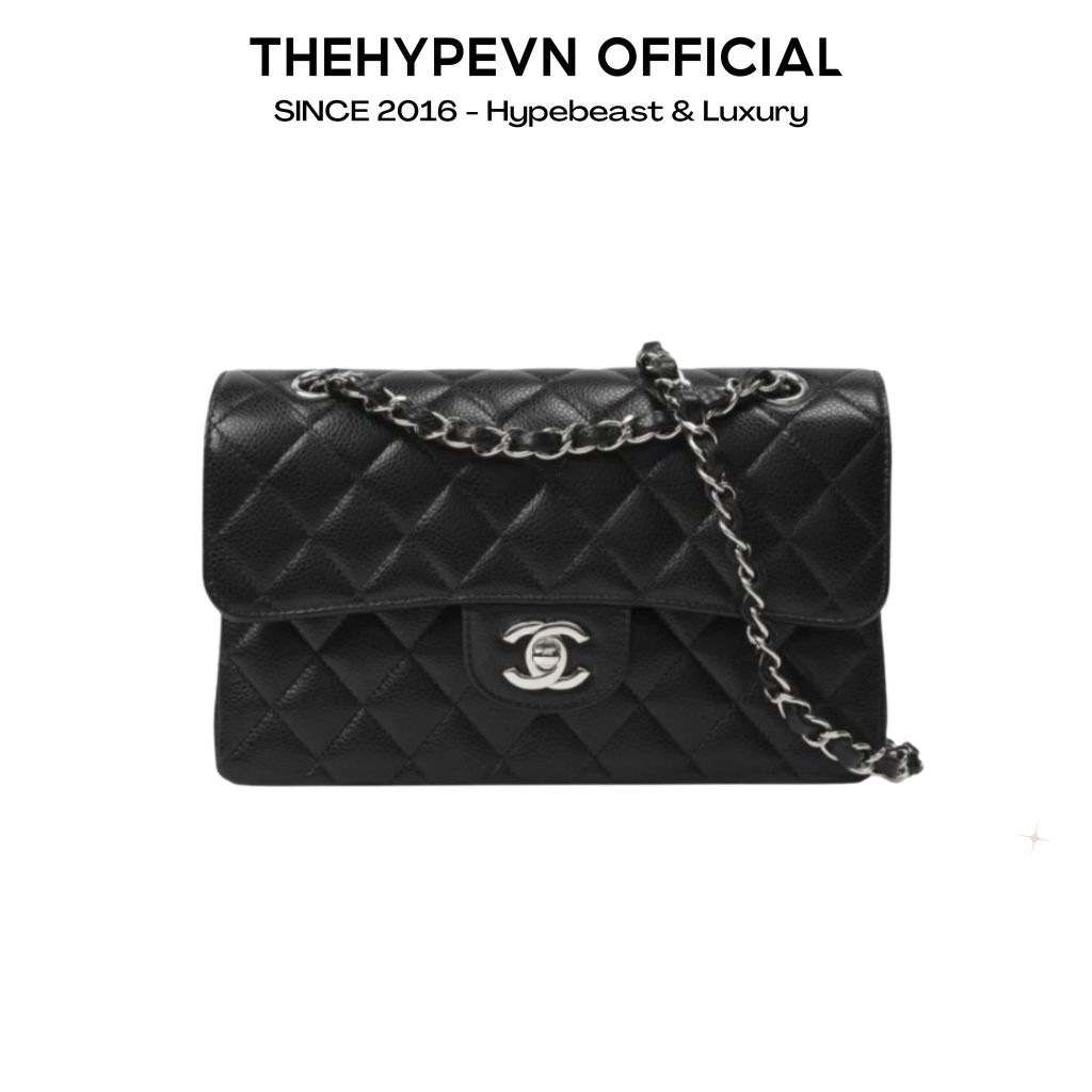 TÚI CHANEL 2010 DOUBLE FLAP SHOULDER BAG (BLACK)