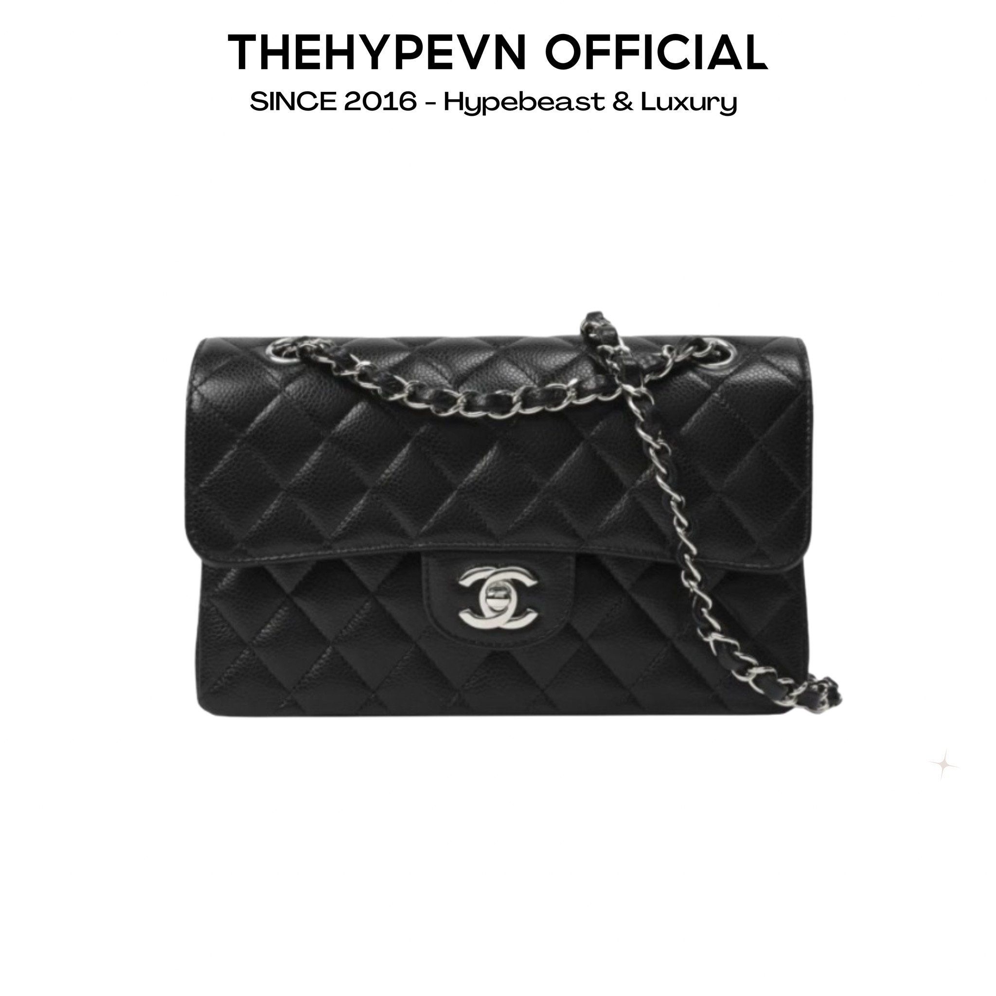 TÚI CHANEL 2010 DOUBLE FLAP SHOULDER BAG (BLACK)