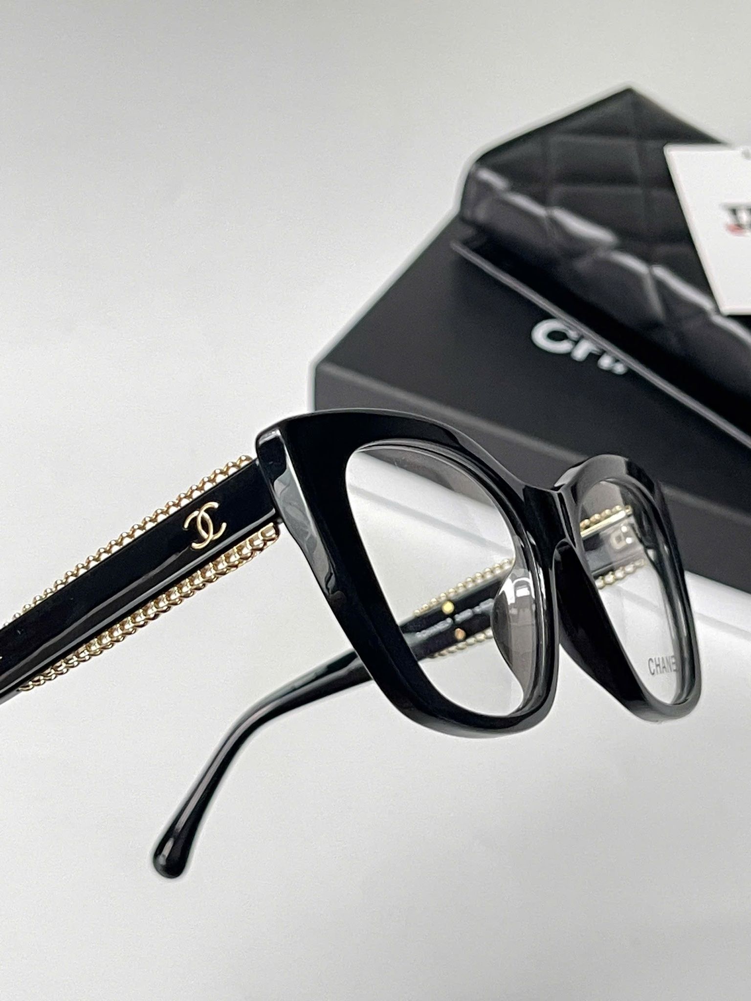 KÍNH CHANEL 3460 C622 CAT EYE (BLACK)
