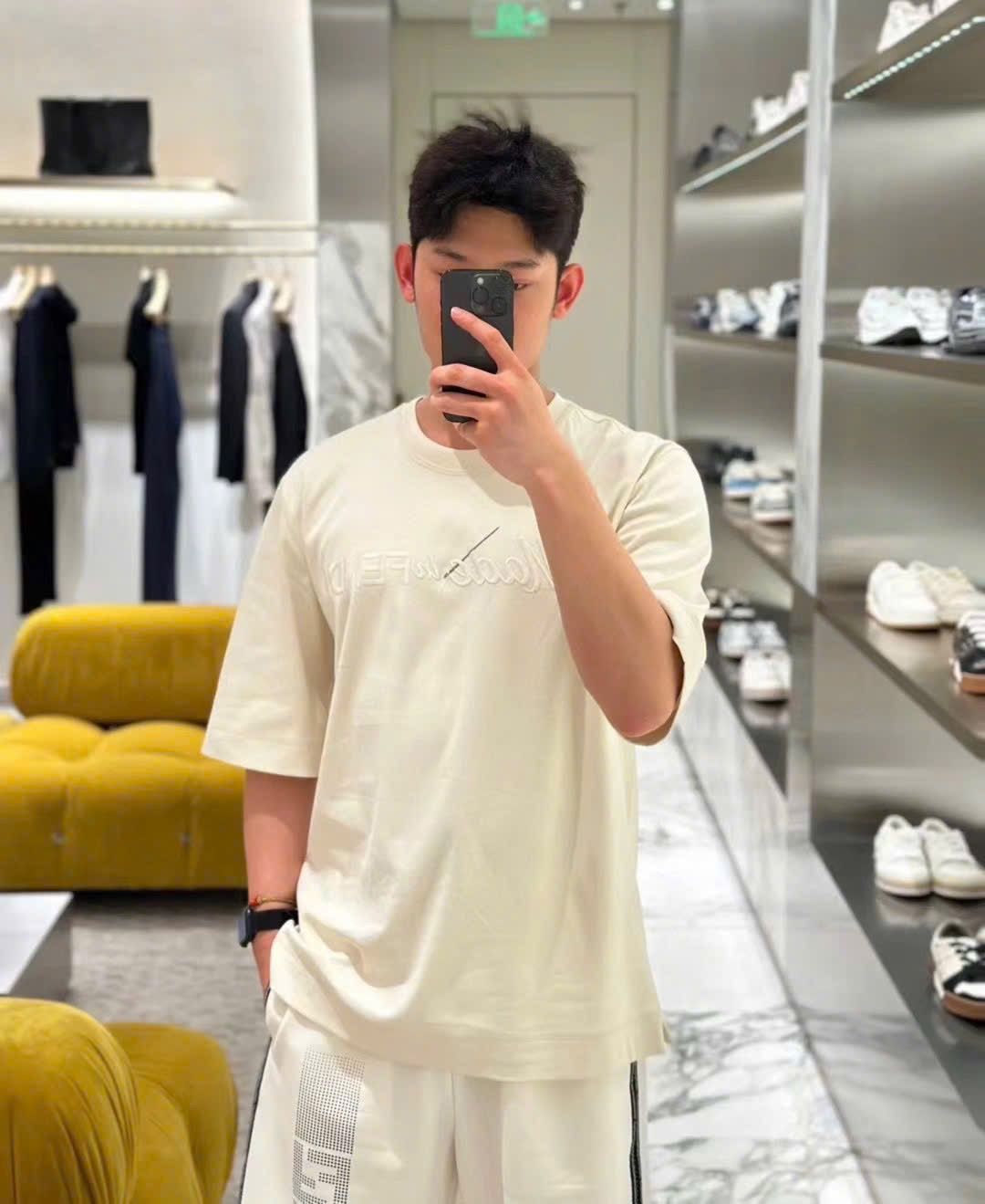 ÁO THUN FENDI MADE IN FENDI COTTION (NEUTRAL)