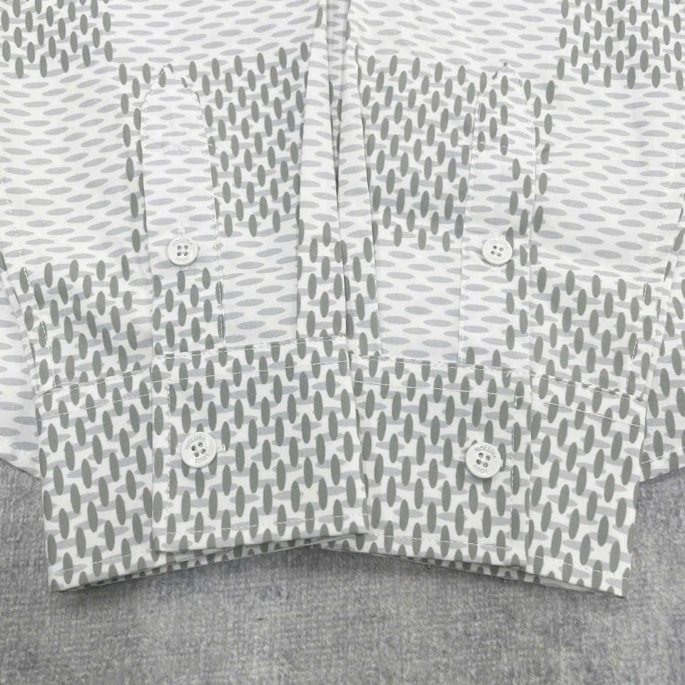 ÁO SƠ MI LOUIS VUITTON DAMIER MARQUE (WHITE)