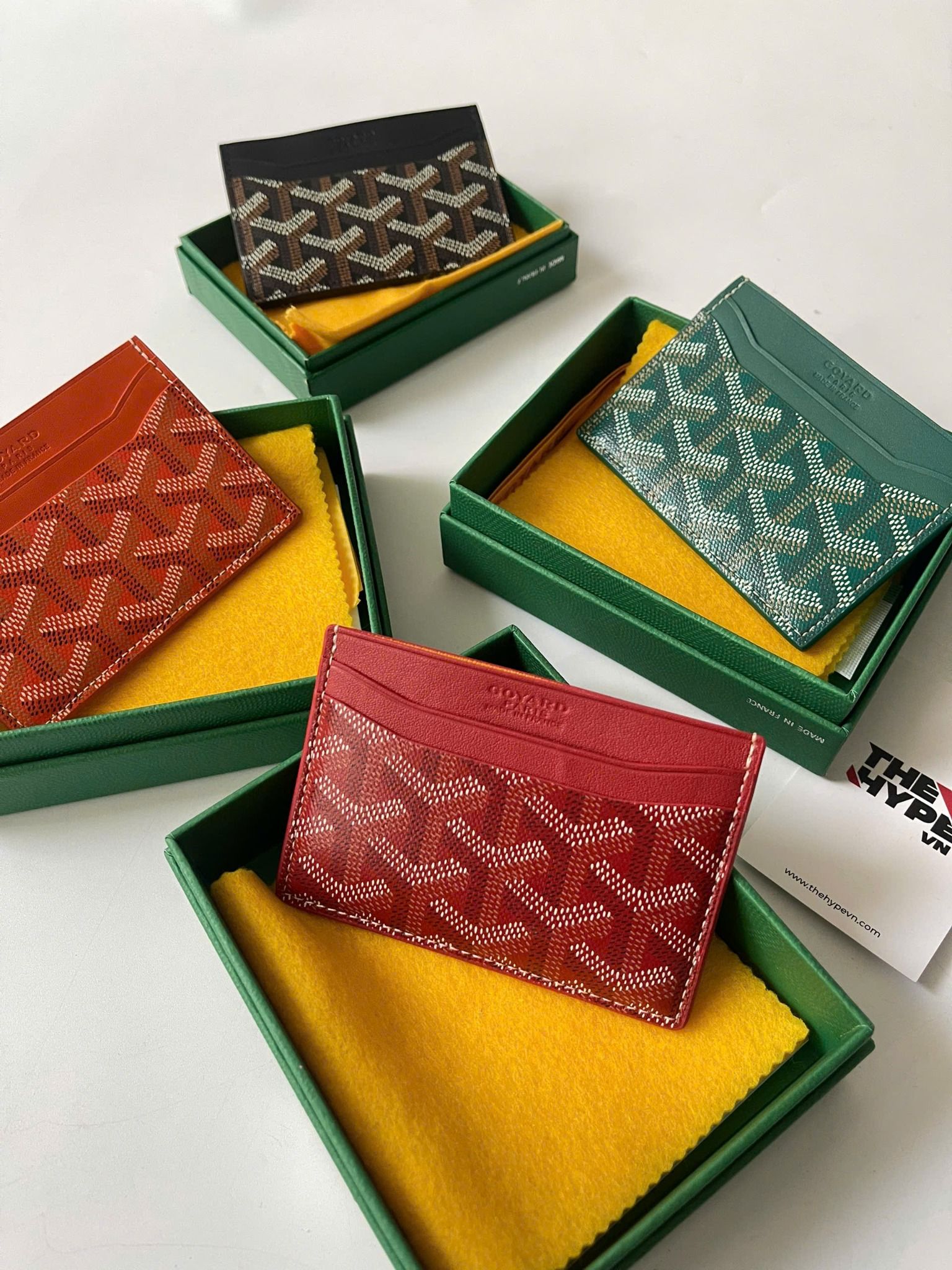 VÍ ĐỰNG THẺ GOYARD SAINT SULPICE CARD HOLDER (ORANGE)