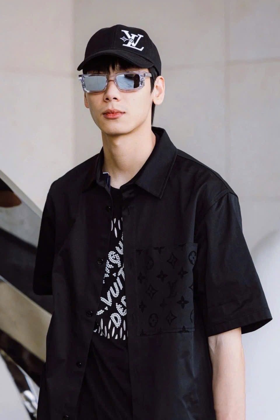 ÁO SƠ MI LOUIS VUITTON LV WORKWEAR FLOCKING JACKET (BLACK)