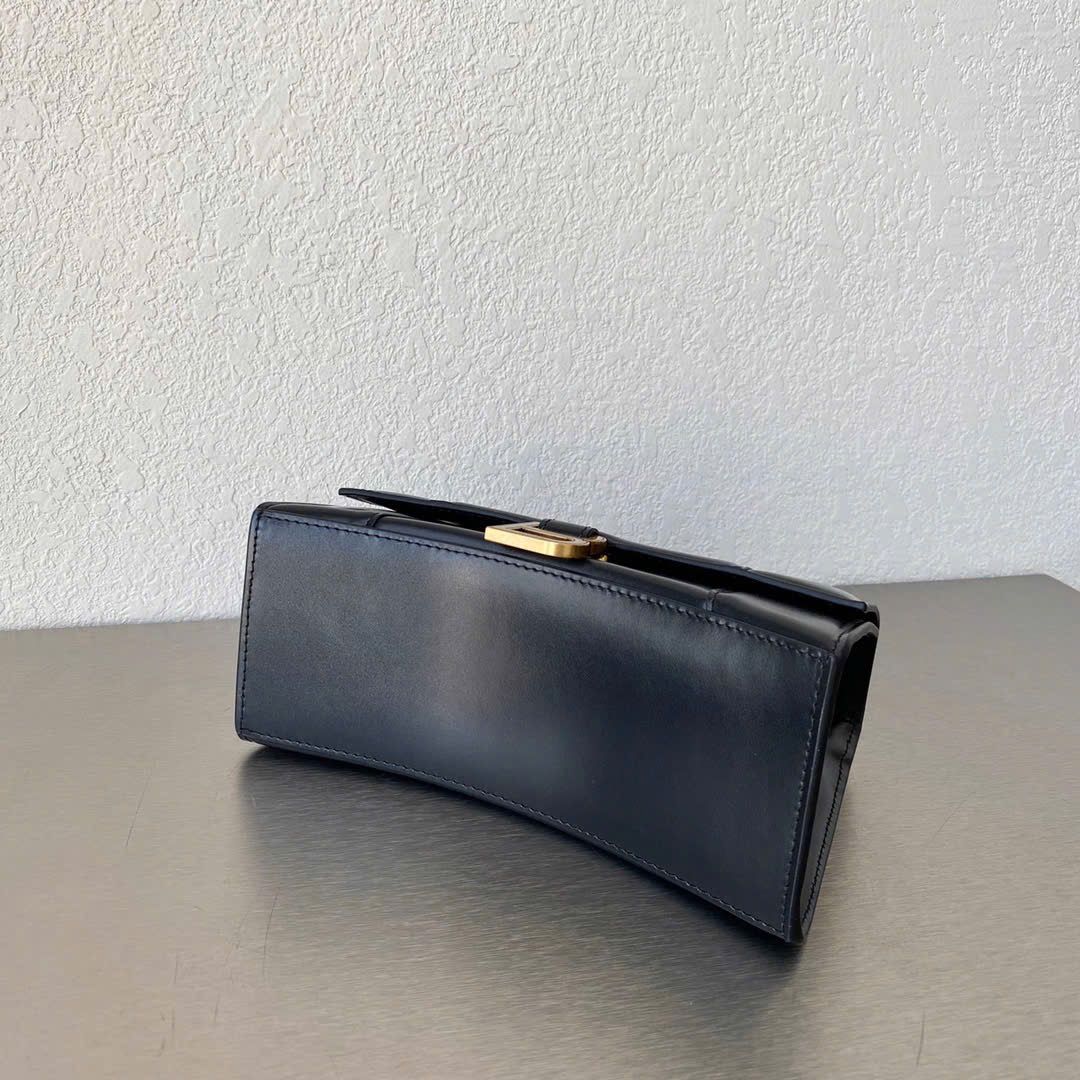 TÚI BALENCIAGA BLCG HOURGLASS SMALL BOX (BLACK)