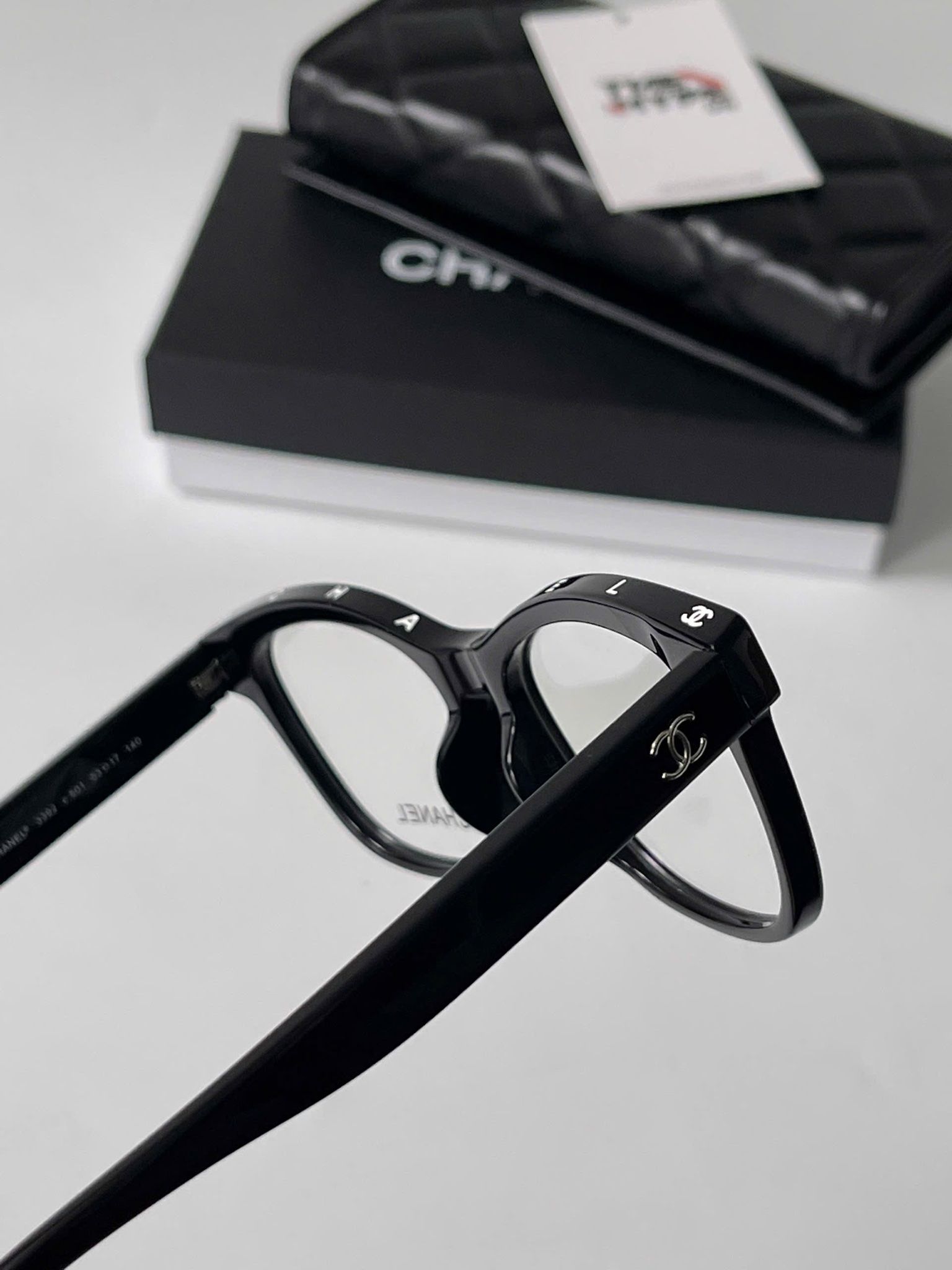 KÍNH CHANEL SQUARE ACETATE CH3392 C501 (BLACK)