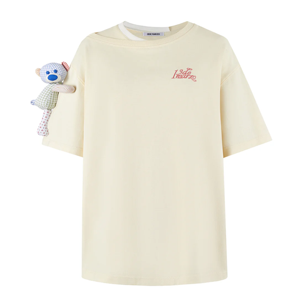 13DE MARZO TEE - Áo Thun Malposition (Beige) Best Quality