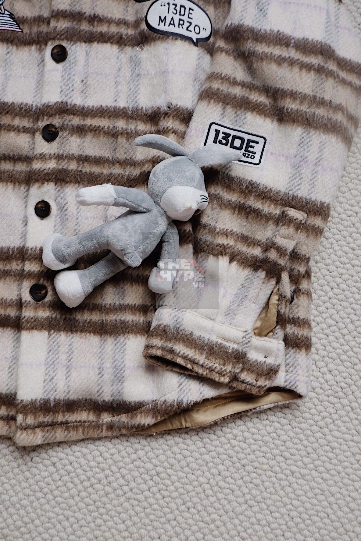 13DE MARZO SHIRT COAT - 13De Bugs Bunny Plaid Best Quality