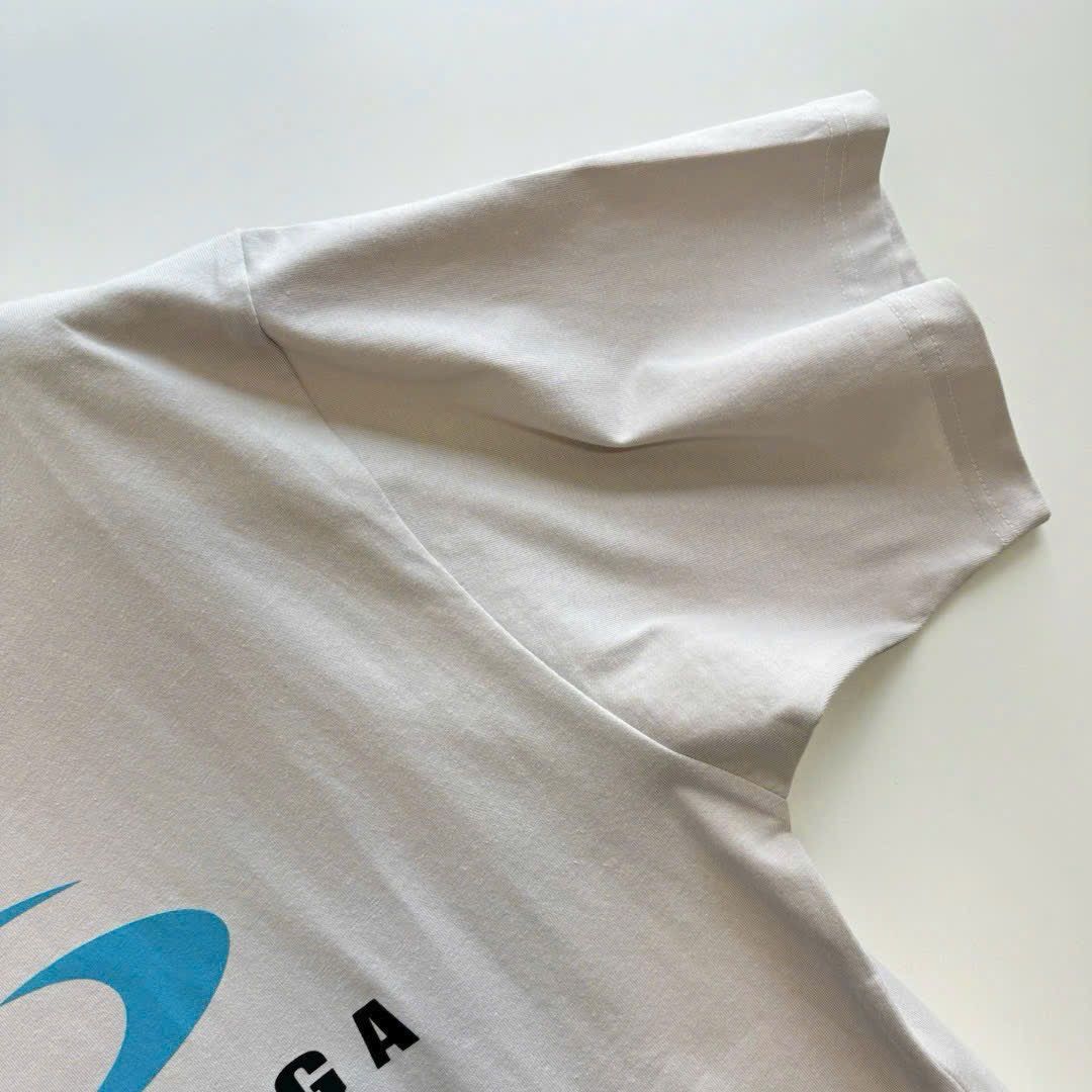 ÁO THUN BALENCIAGA BLCG LOOP SPORT ICON (CREAM)