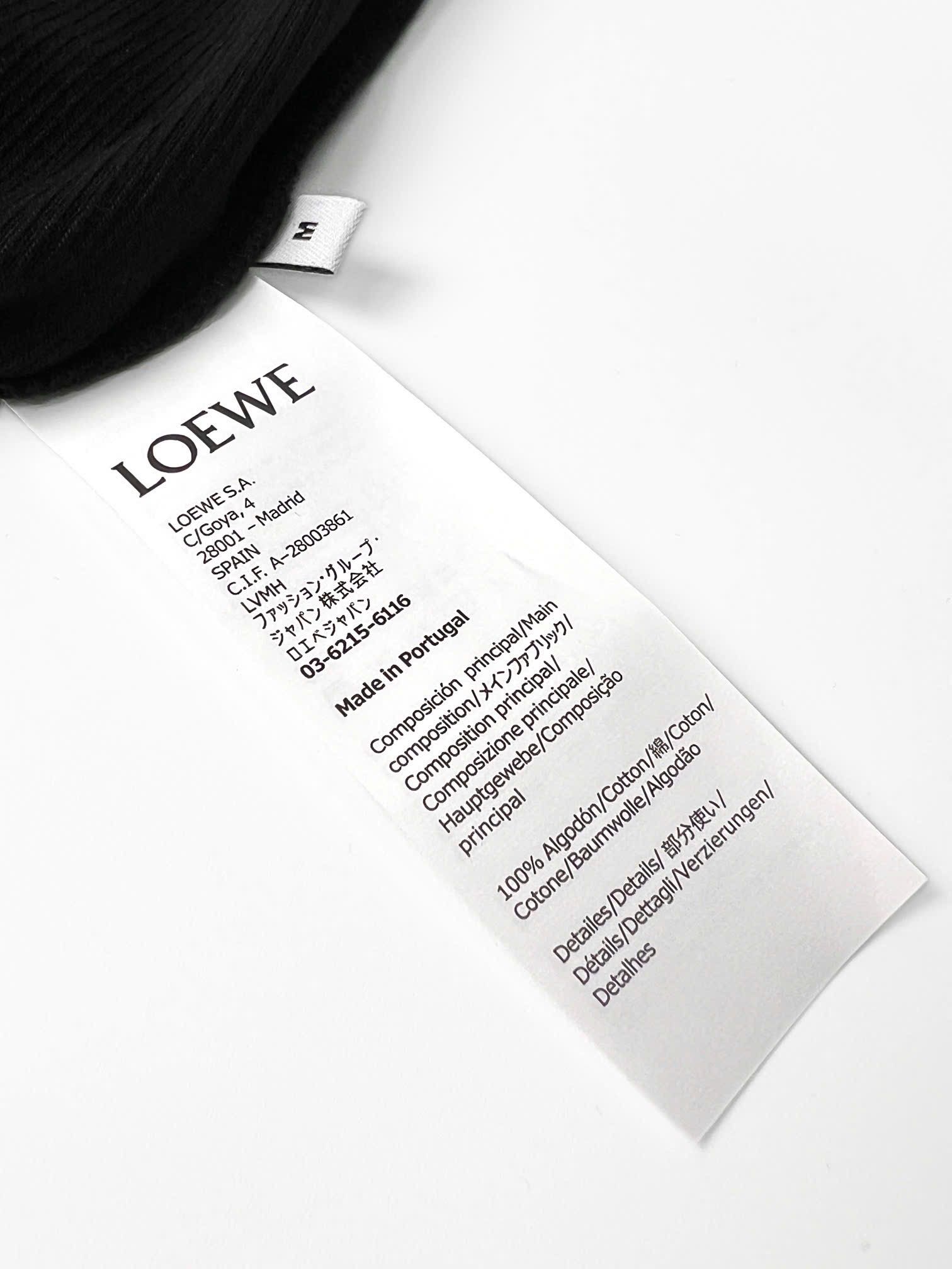 ÁO TANK TOP LOEWE ANAGRAM LOGO (BLACK)