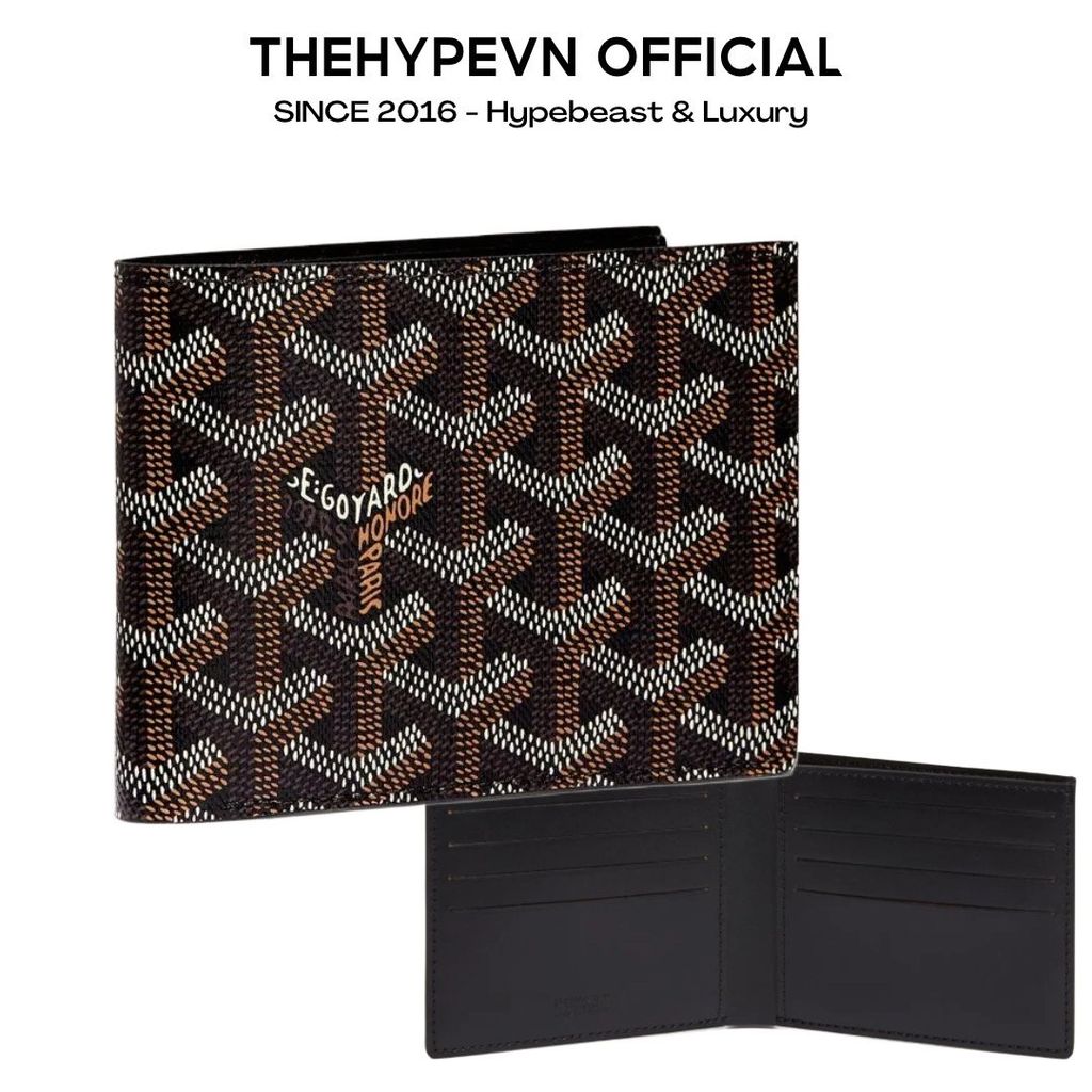VÍ NGẮN GOYARD VICTOIRE WALLET (BLACK)