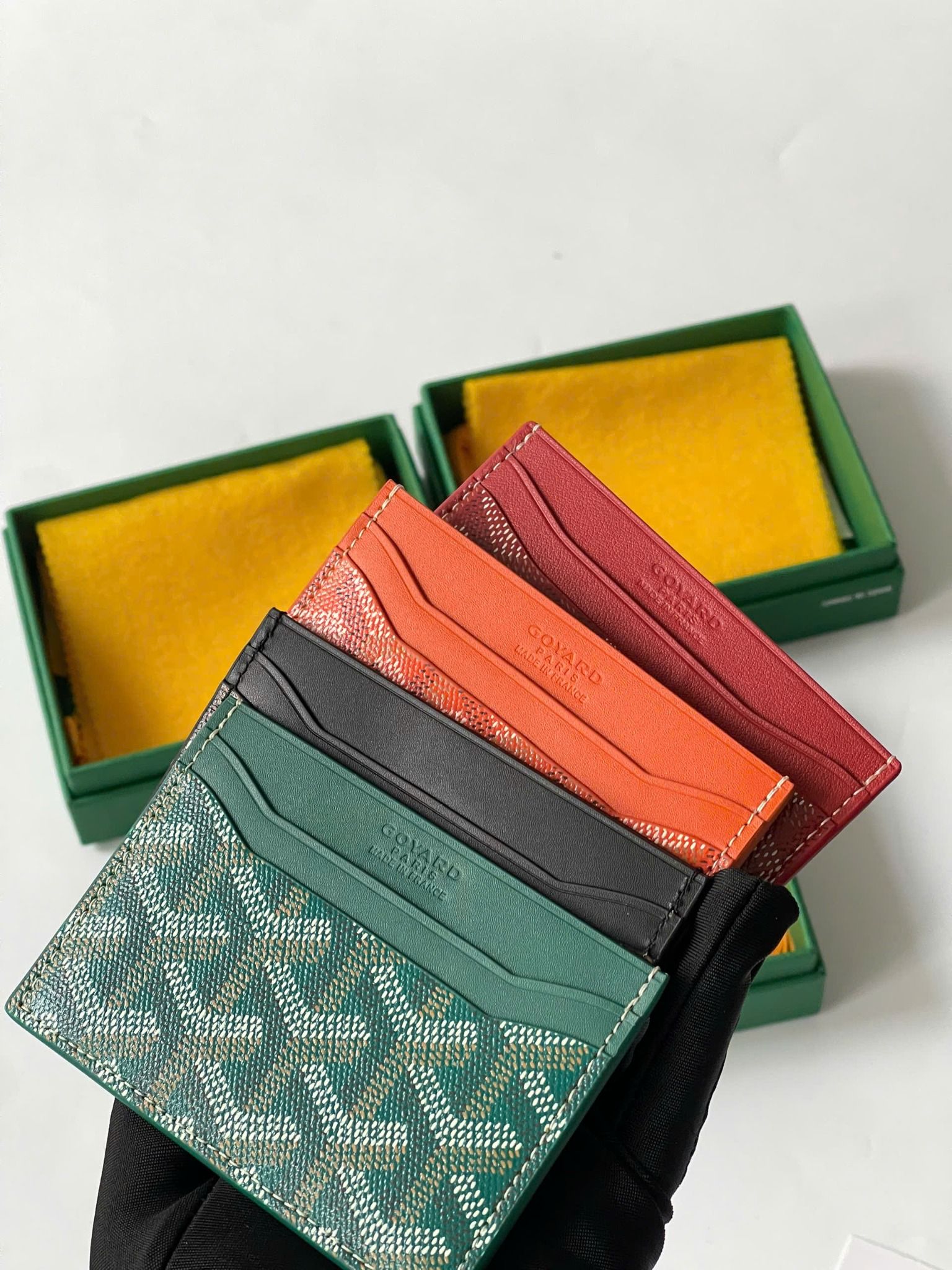 VÍ ĐỰNG THẺ GOYARD SAINT SULPICE CARD HOLDER (ORANGE)