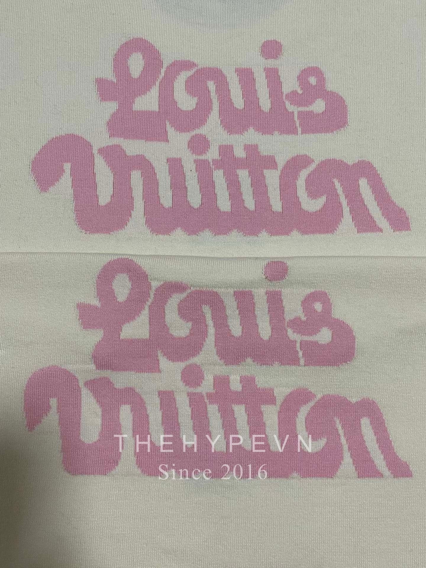 Áo Thun Louis Vuitton LV Flower Tyler (Egg Shell)
