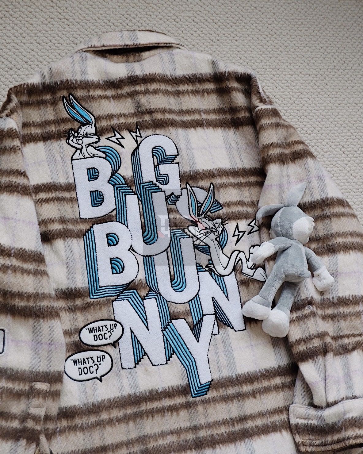 13DE MARZO SHIRT COAT - 13De Bugs Bunny Plaid Best Quality