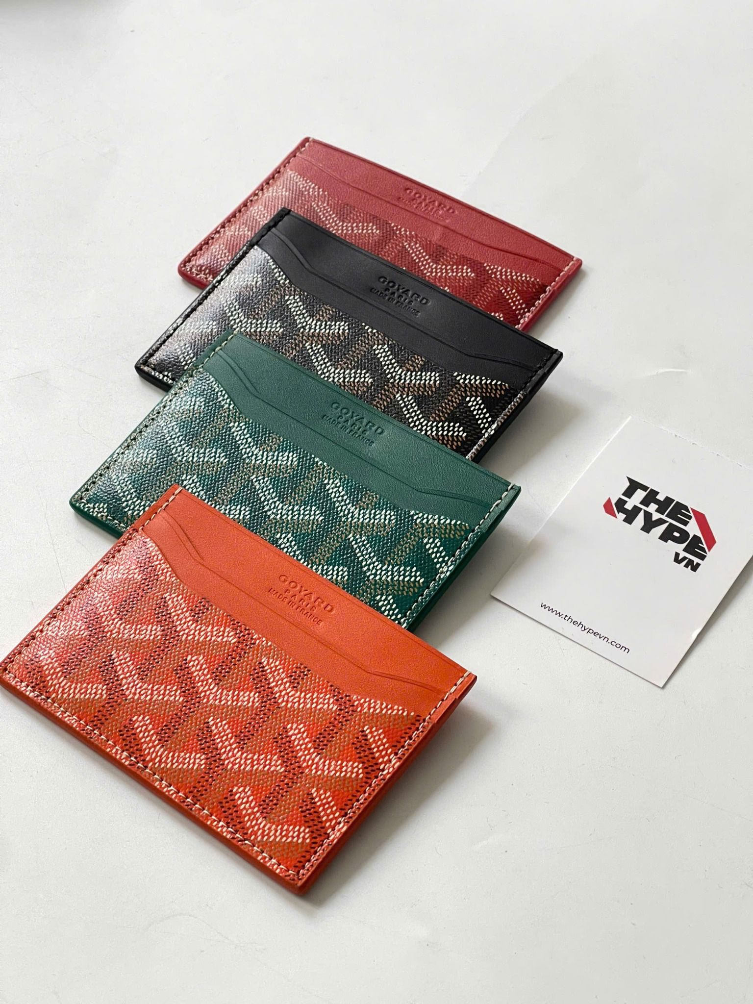 VÍ ĐỰNG THẺ GOYARD SAINT SULPICE CARD HOLDER (ORANGE)