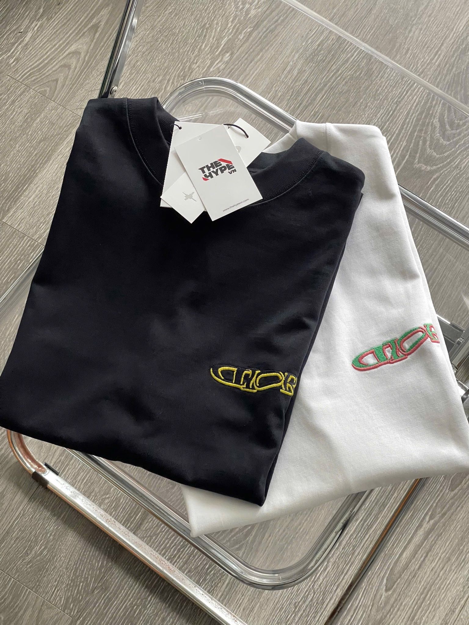 ÁO THUN DIOR LEWIS HAMILTON COTTON (WHITE)