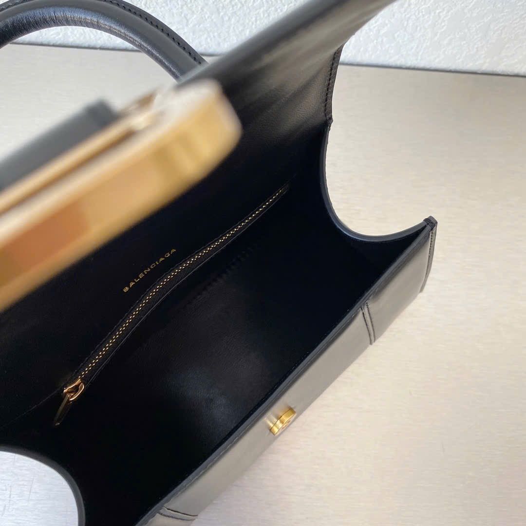 TÚI BALENCIAGA BLCG HOURGLASS SMALL BOX (BLACK)