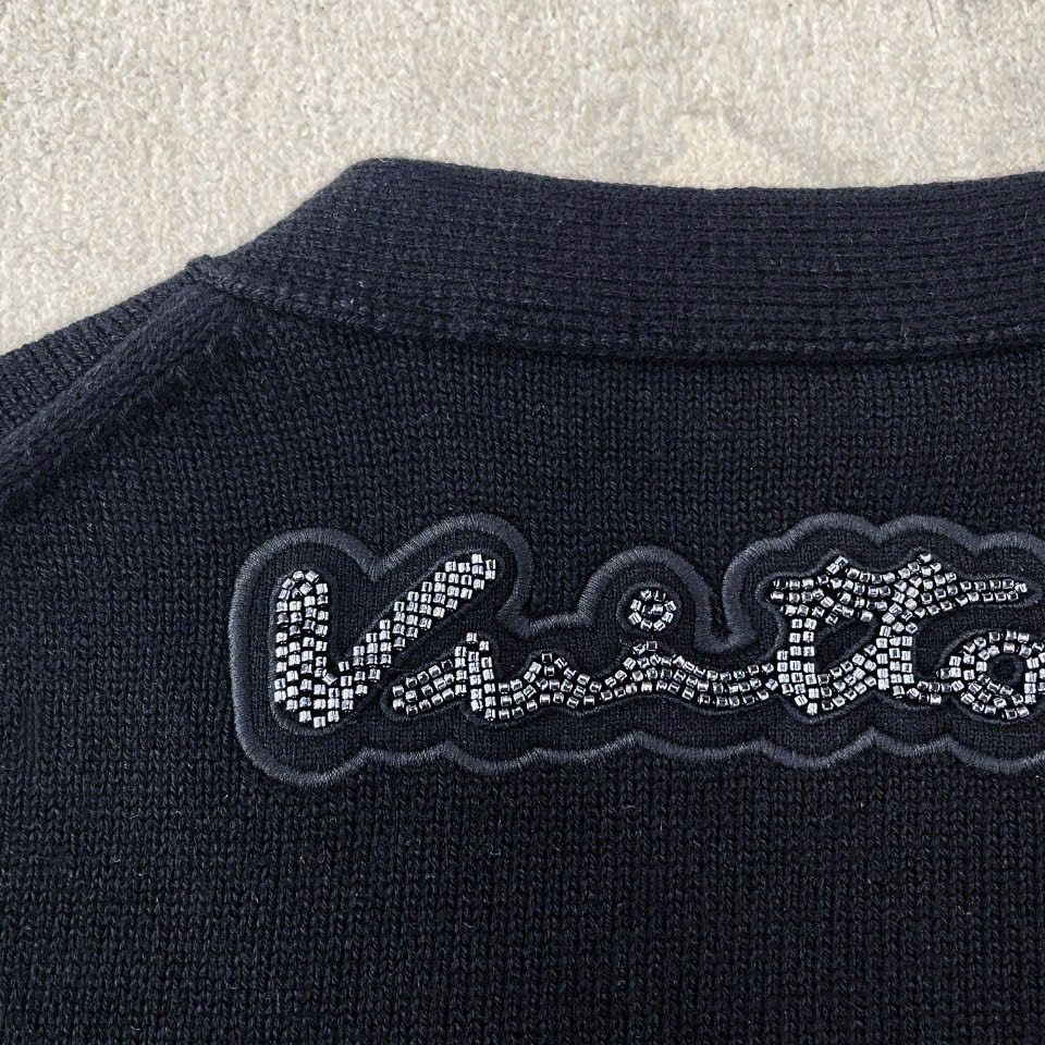 ÁO CARDIGAN LOUIS VUITTON LV WOOL MAN (BLACK)