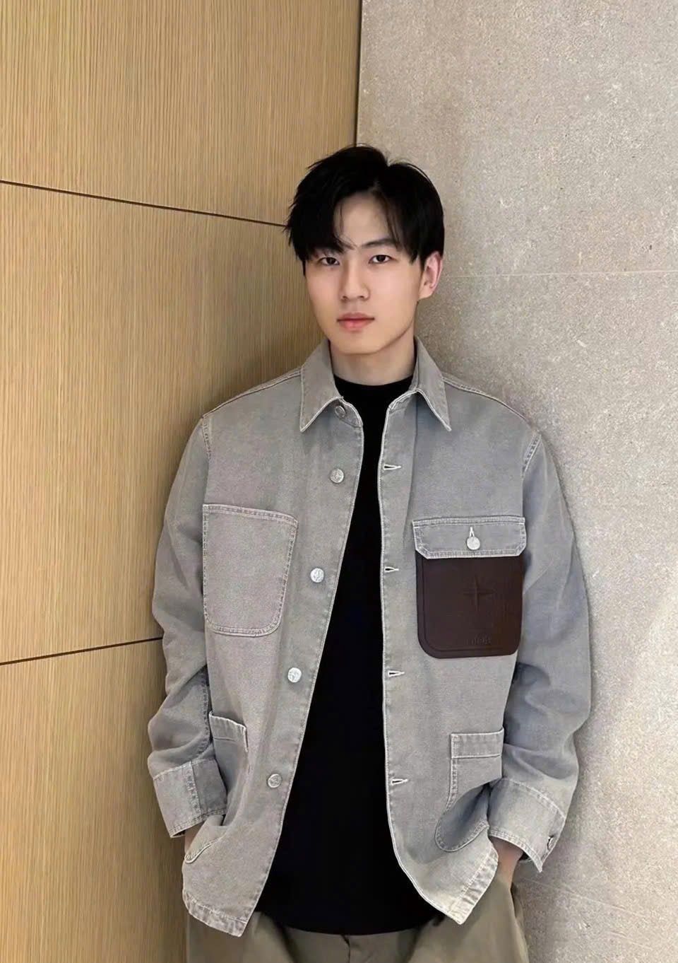 ÁO SƠ MI DIOR STONE ISLAND (GREY)