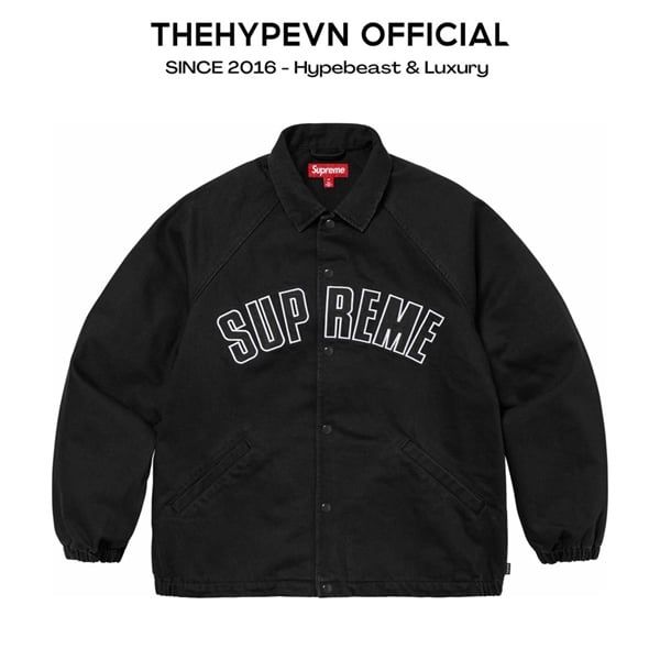 ÁO KHOÁC SUPREME ARC DENIM COACHES JACKET (BLACK)