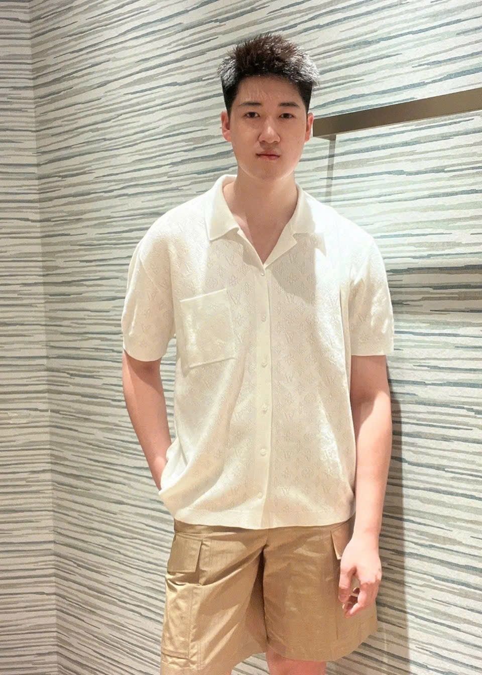 ÁO SƠ MI LOUIS VUITTON LV POINTELLE SHIRT (WHITE)