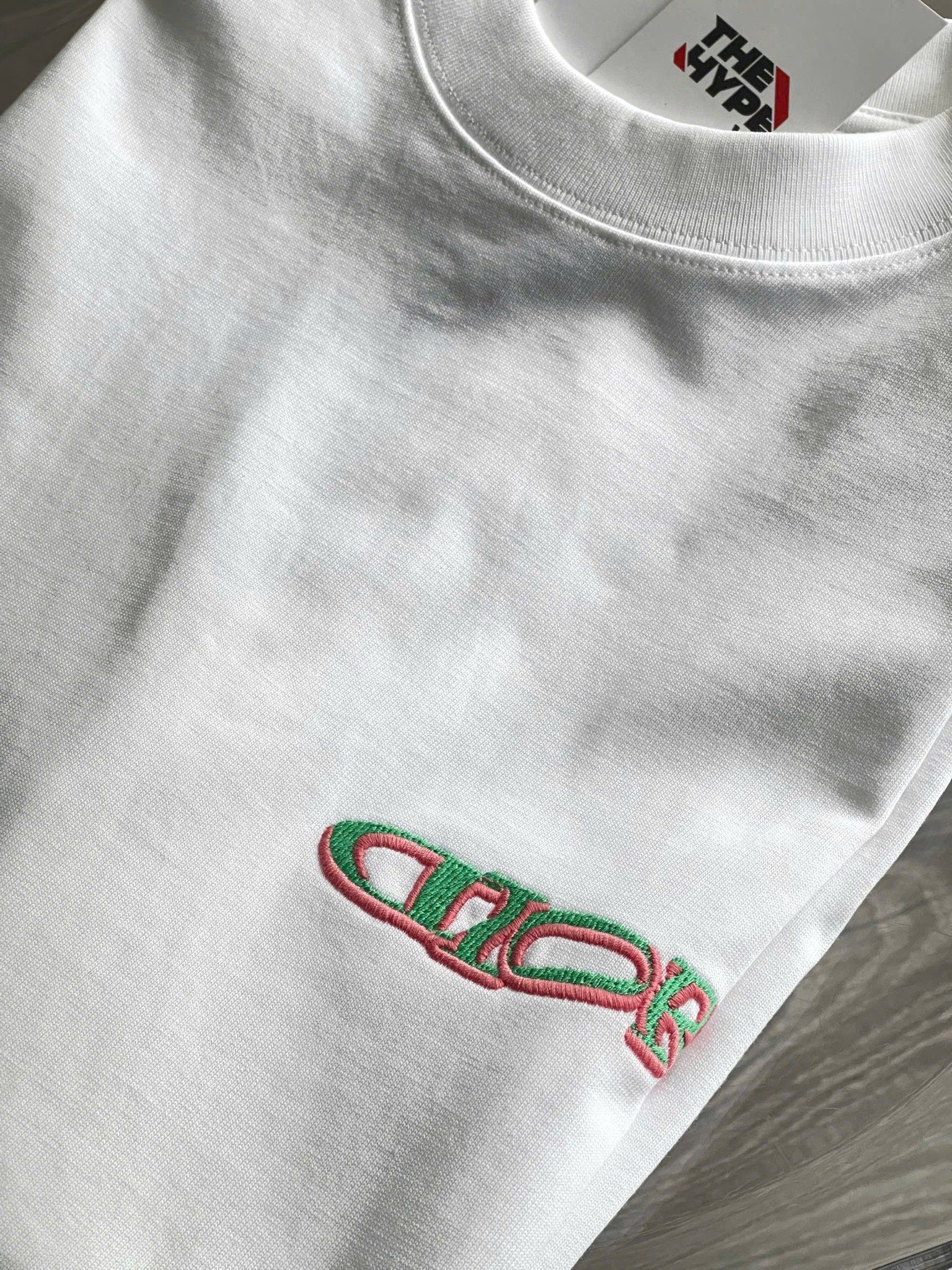 ÁO THUN DIOR LEWIS HAMILTON COTTON (WHITE)