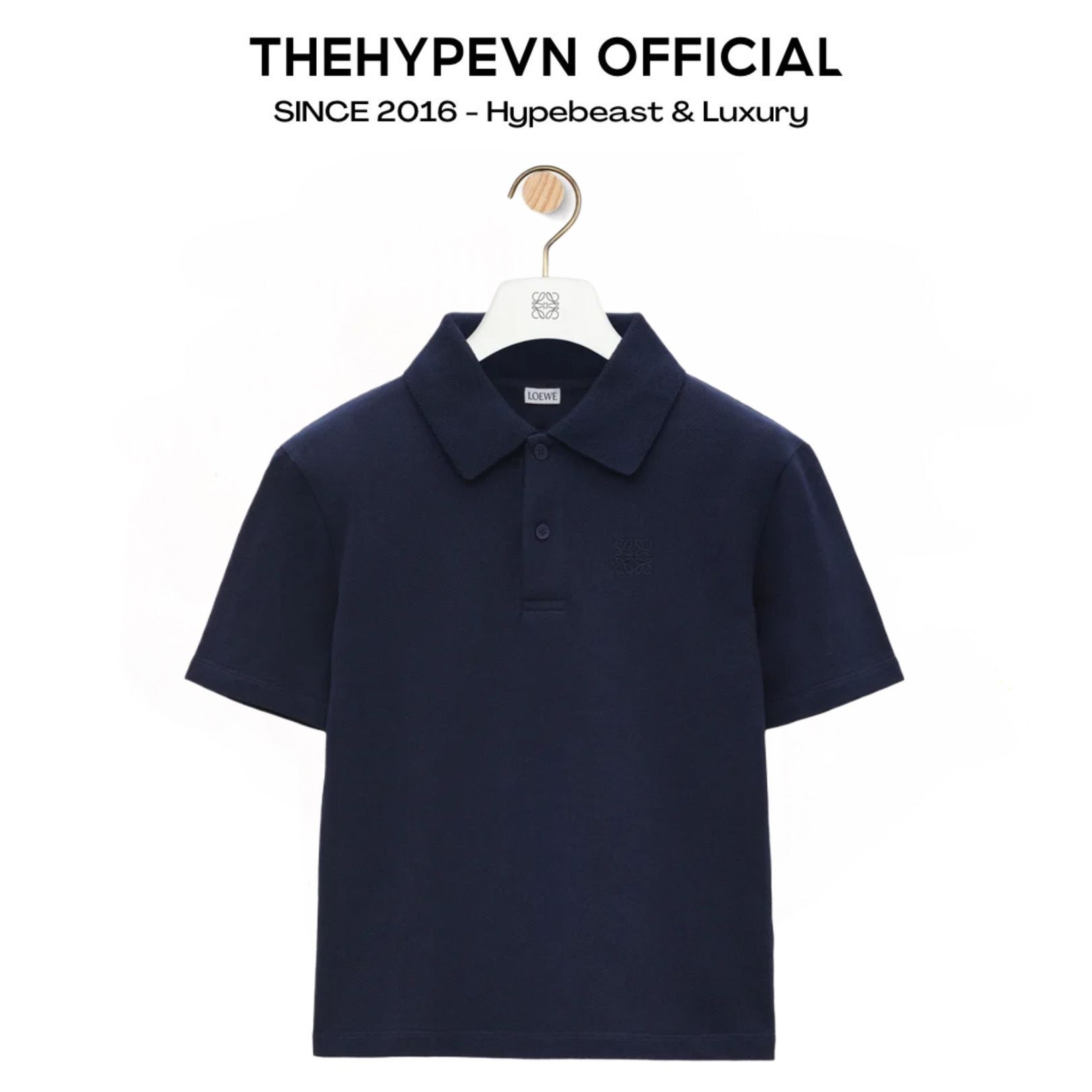 ÁO POLO LOEWE PATCH (NAVY)