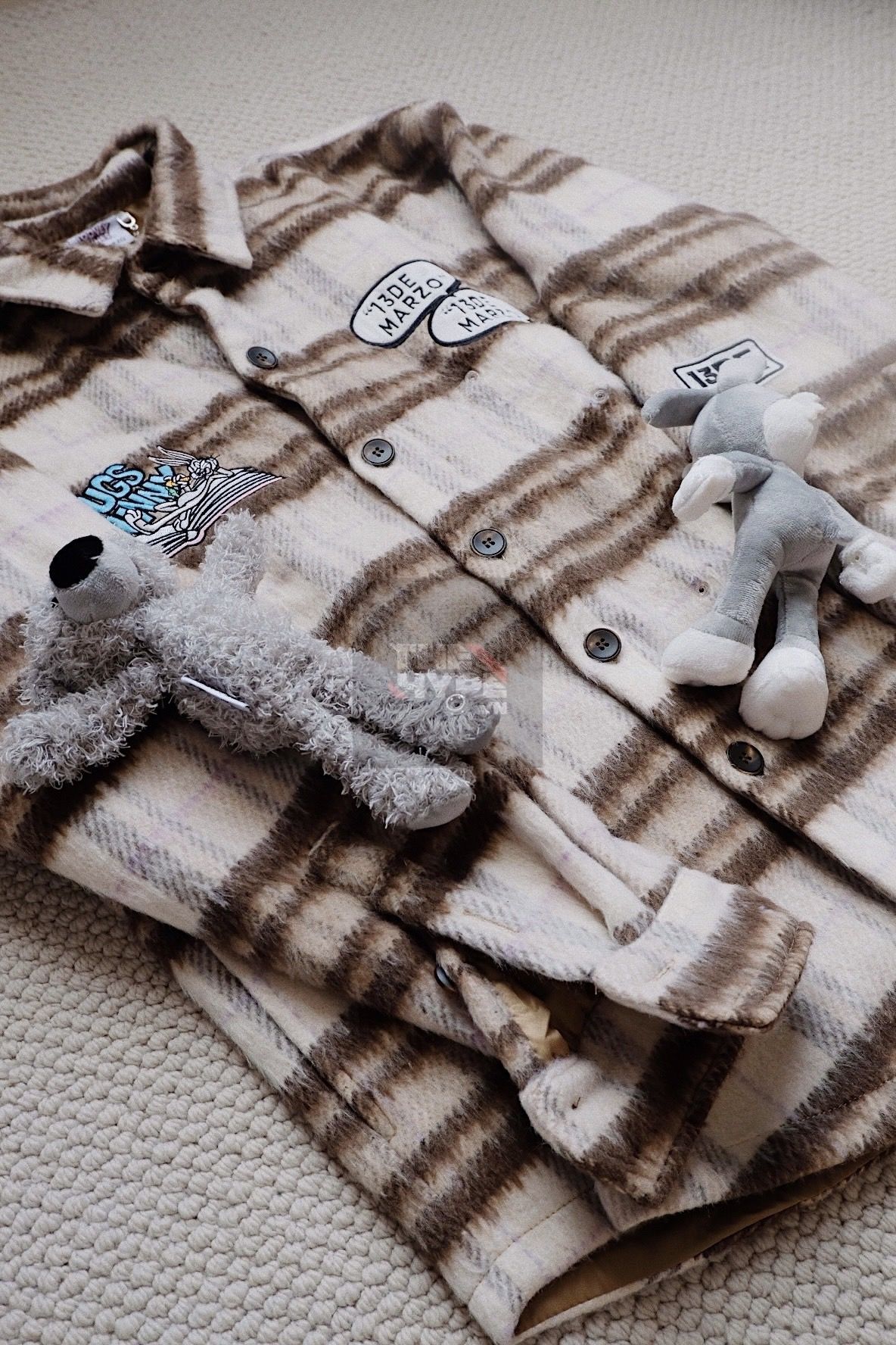 13DE MARZO SHIRT COAT - 13De Bugs Bunny Plaid Best Quality