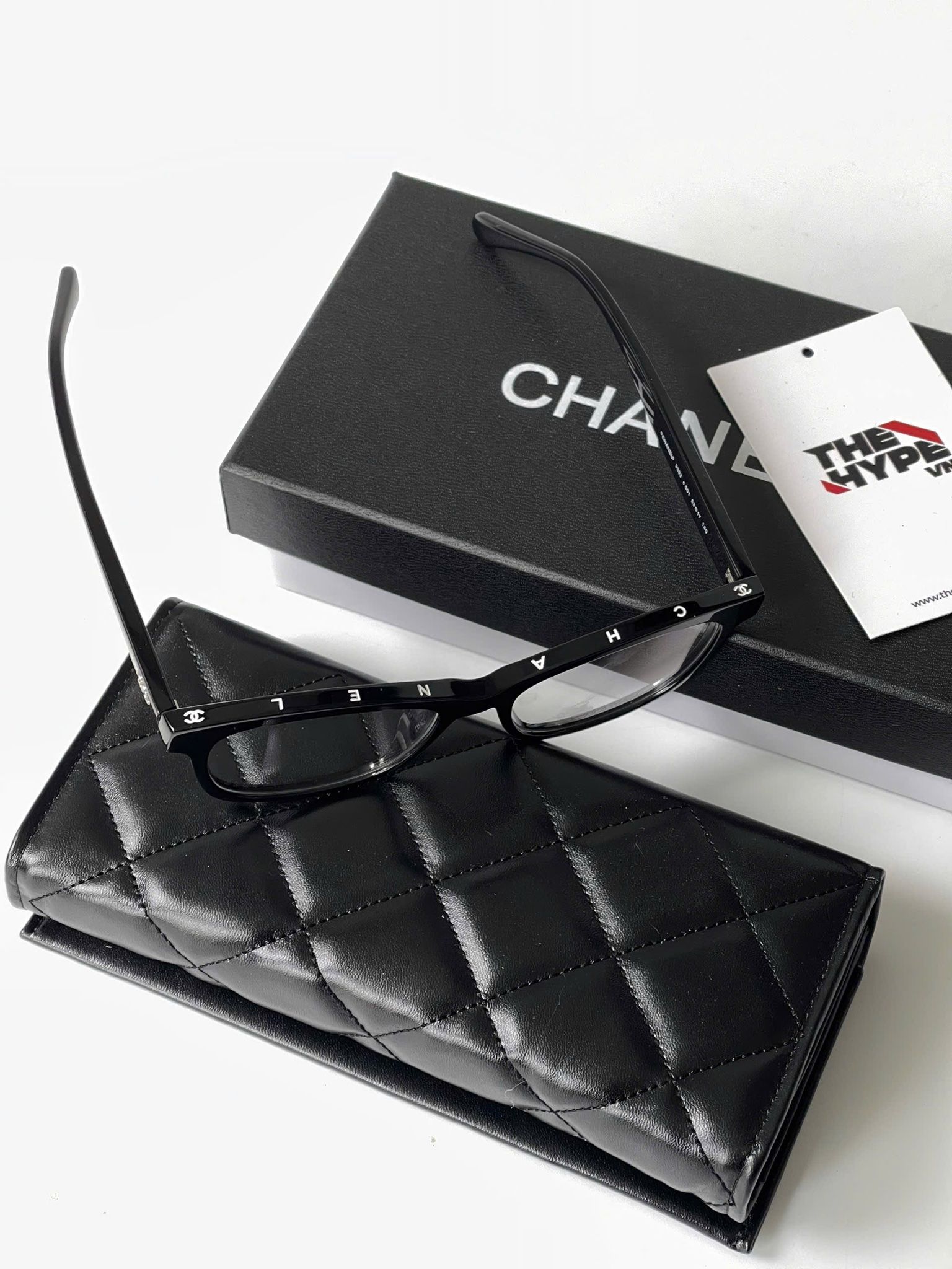 KÍNH CHANEL SQUARE ACETATE CH3392 C501 (BLACK)