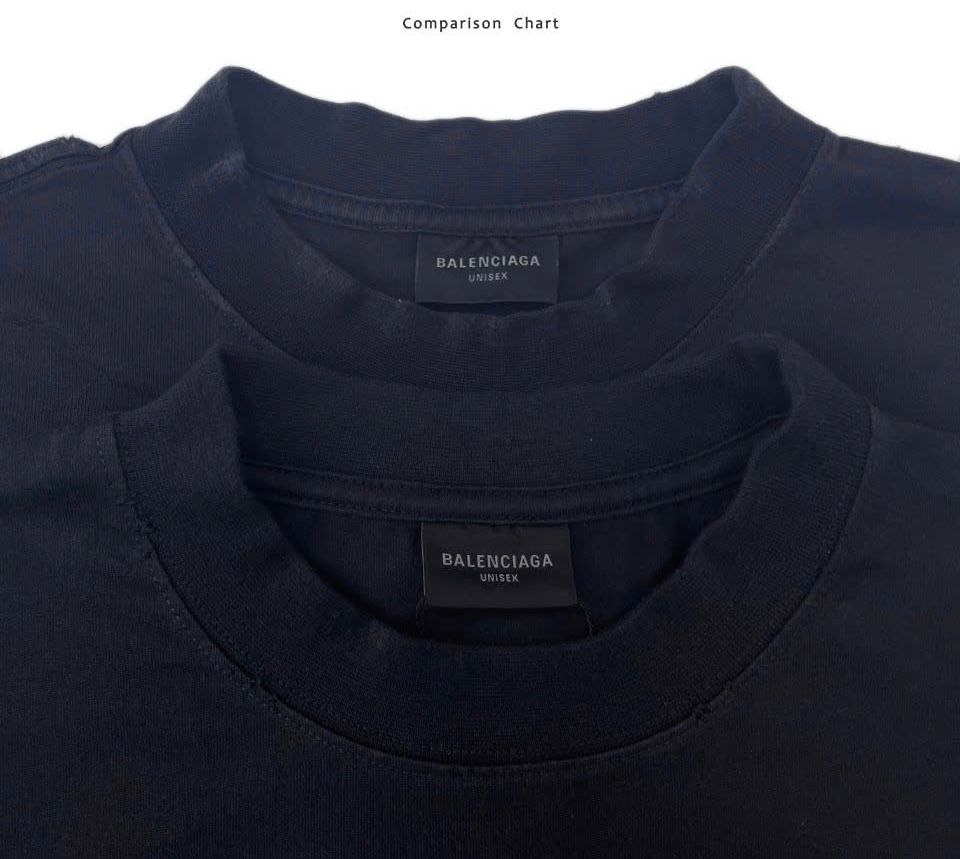 ÁO THUN BALENCIAGA BLCG LIBERTY DISTRESSED (BLACK)