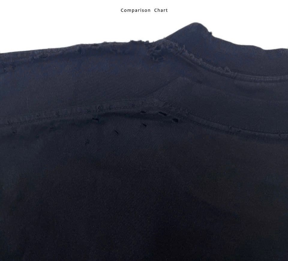 ÁO THUN BALENCIAGA BLCG LIBERTY DISTRESSED (BLACK)
