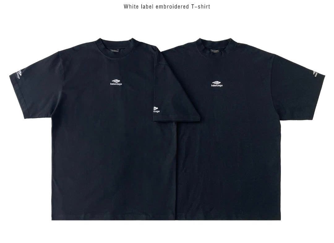 ÁO BALENCIAGA BLCG 3B FLAT ICON (BLACK)