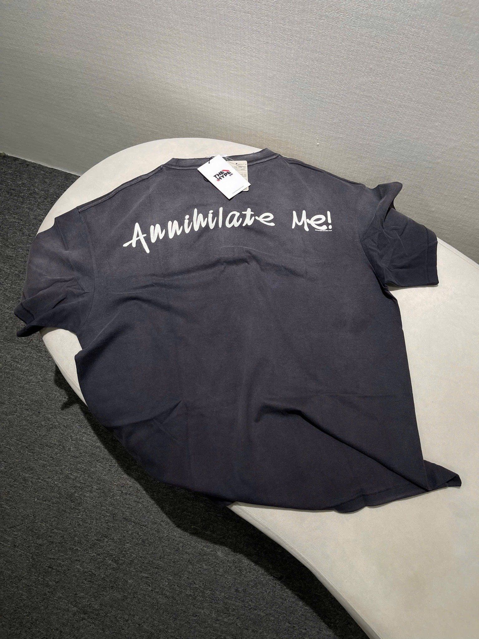 ÁO THUN SAINT MXXX ANNIHILATE LOG PRINT (BLACK)