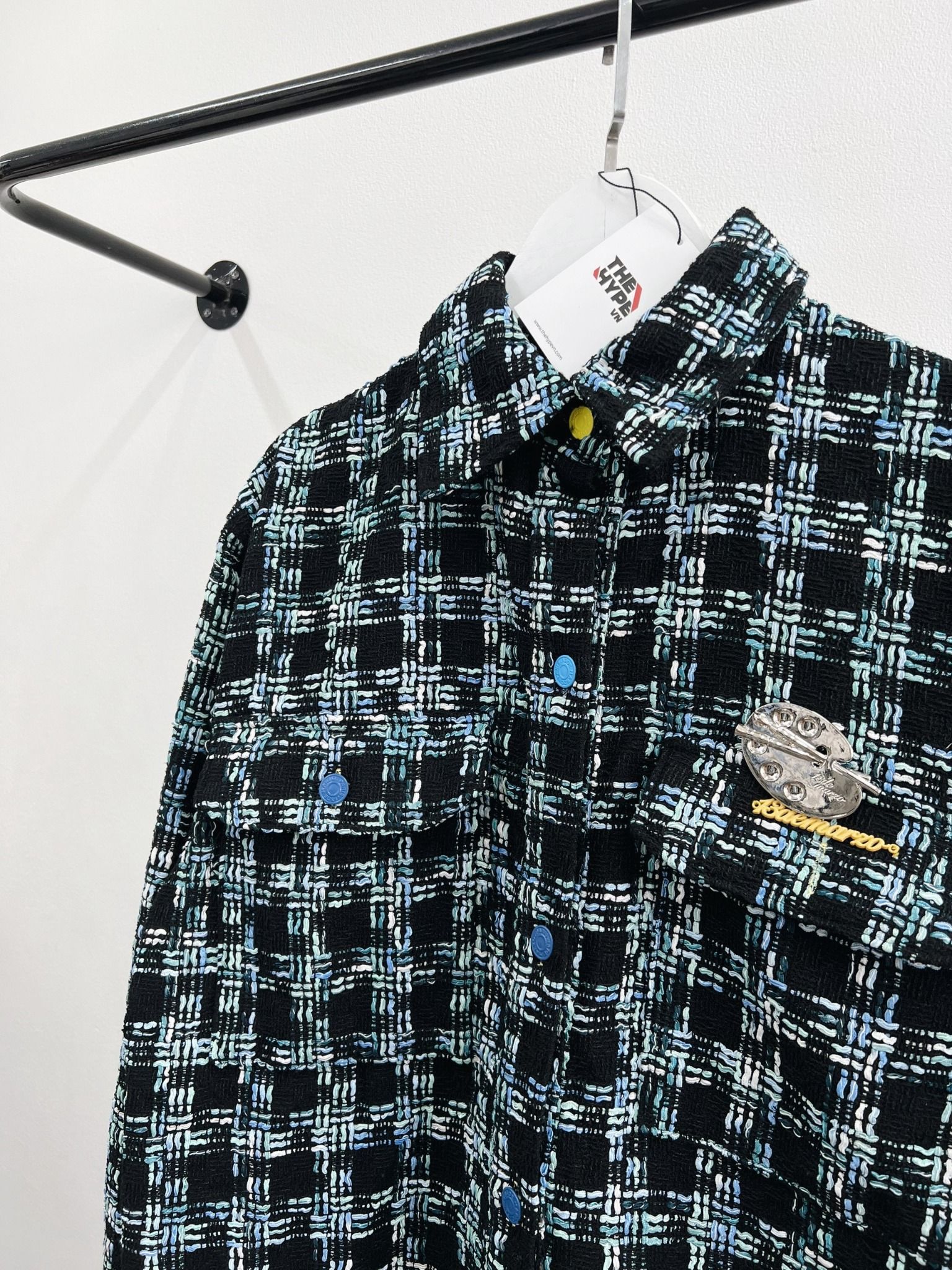 13DE MARZO TWEED - 13De Van Gogh Tweed Best Quality