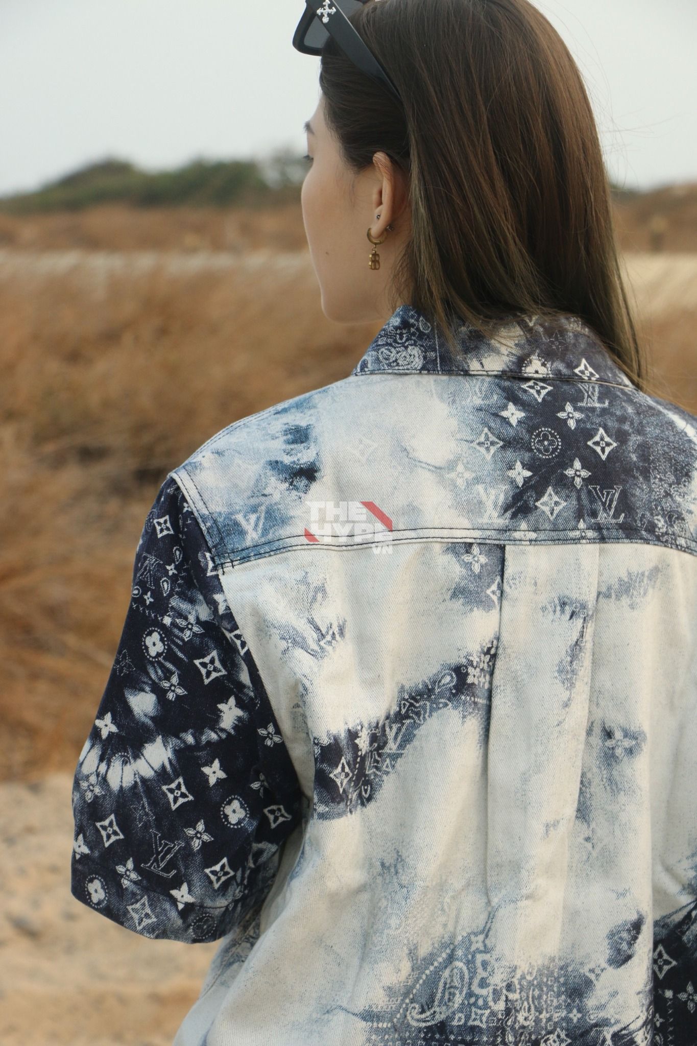 ÁO SƠ MI LOUIS VUITTON LV BANDANA DENIM JACKET (BLUE)